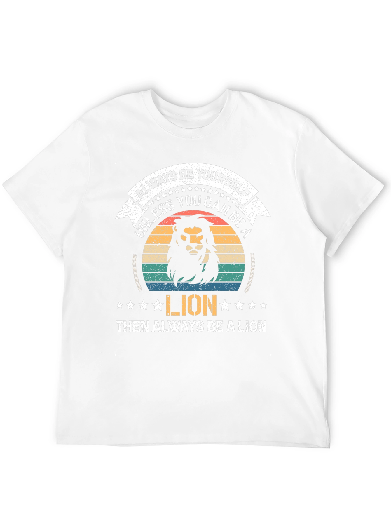 Black Always Be Yourself Unless You Can Be A Lion T-Shirt view 12