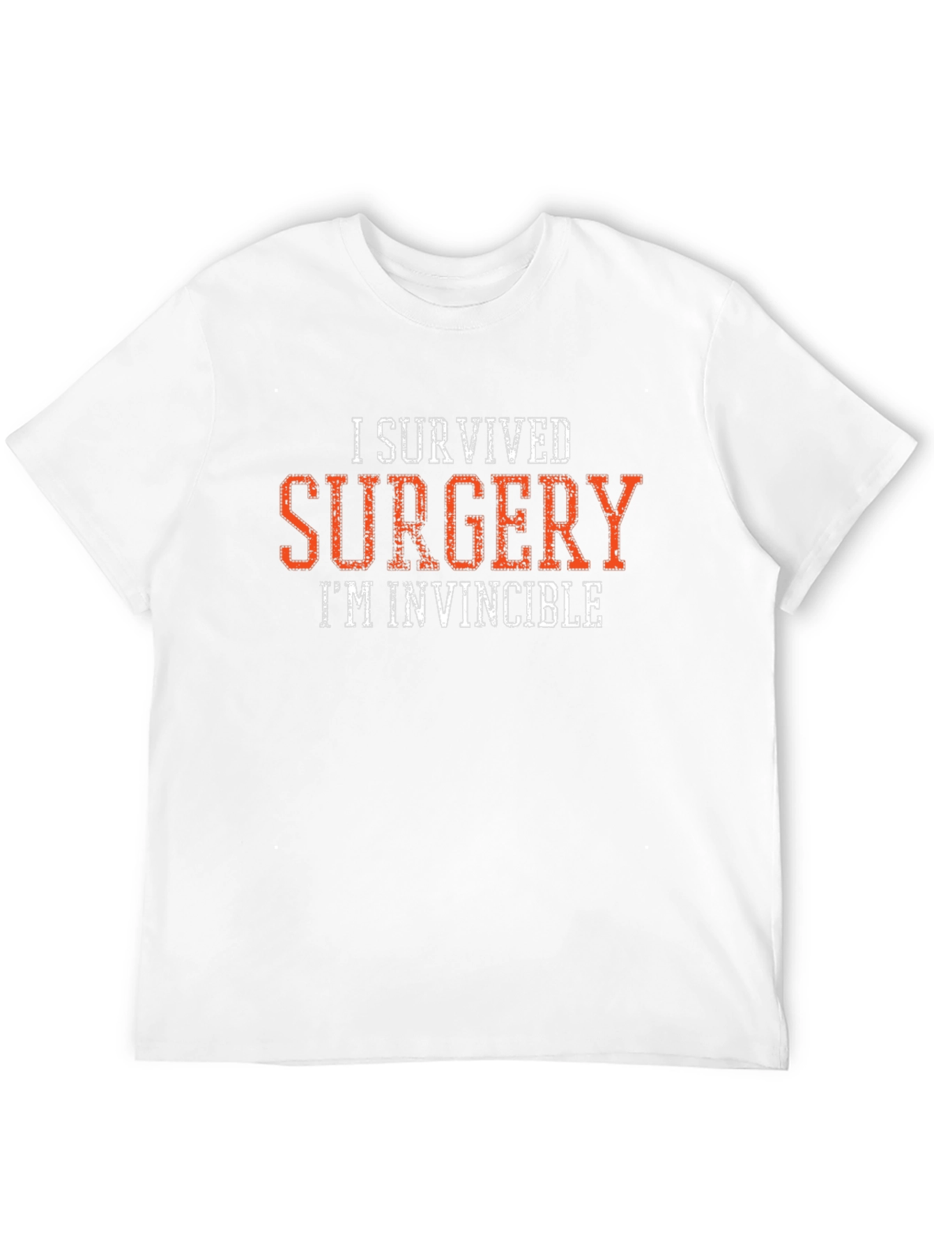 Black I Survived Surgery T-Shirt - Invincible view 12
