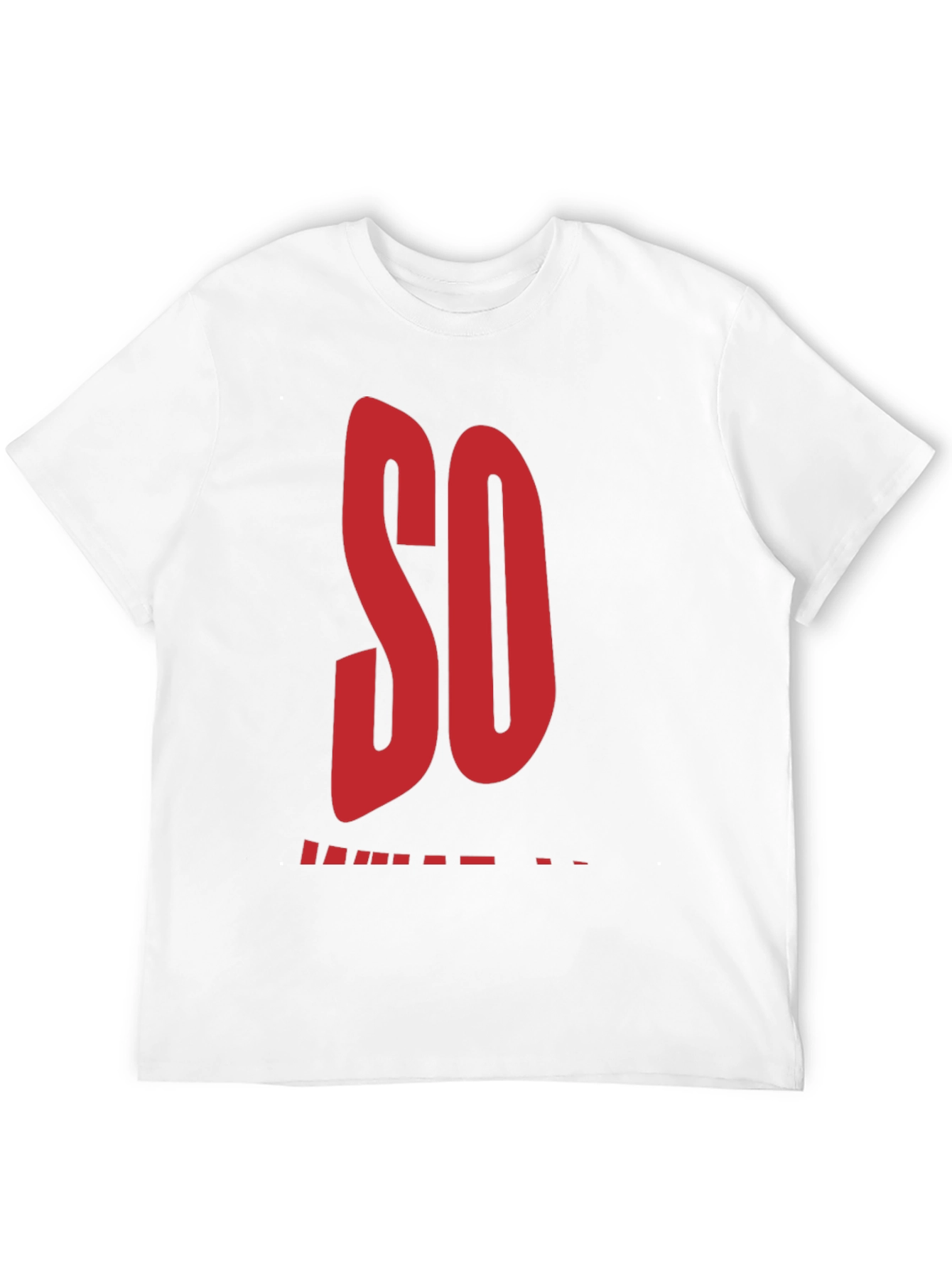 Black Statement T-Shirt: "So Close" Black Tee view 12