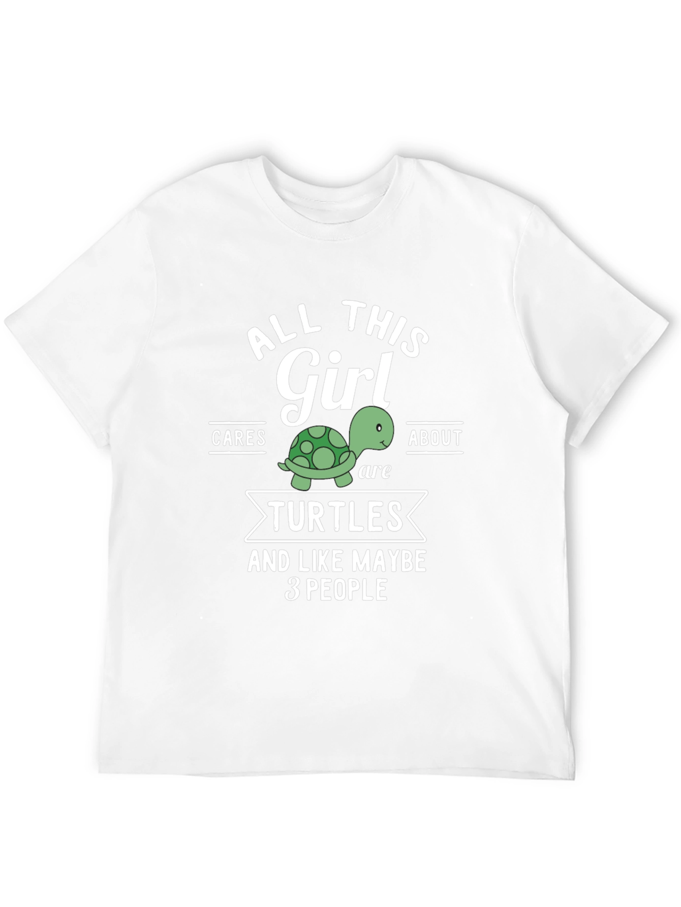 Black Girl Turtle Lover T-Shirt - Cares About Turtles view 12