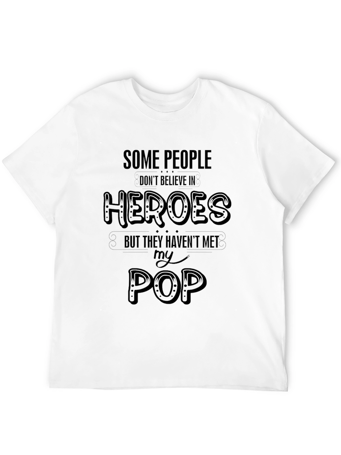 Black Heroes Pop T-Shirt - Father's Day Gift view 12