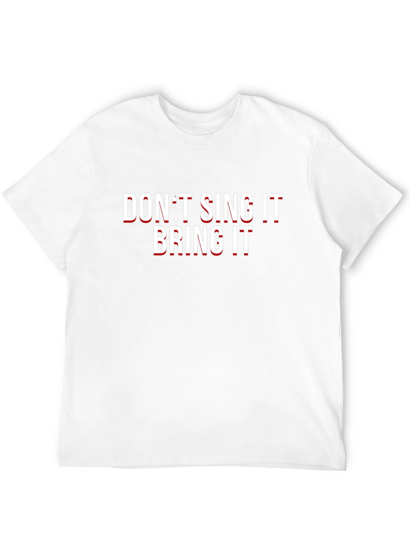 Black Don't Sing It Bring It Black Graphic Tee view 12