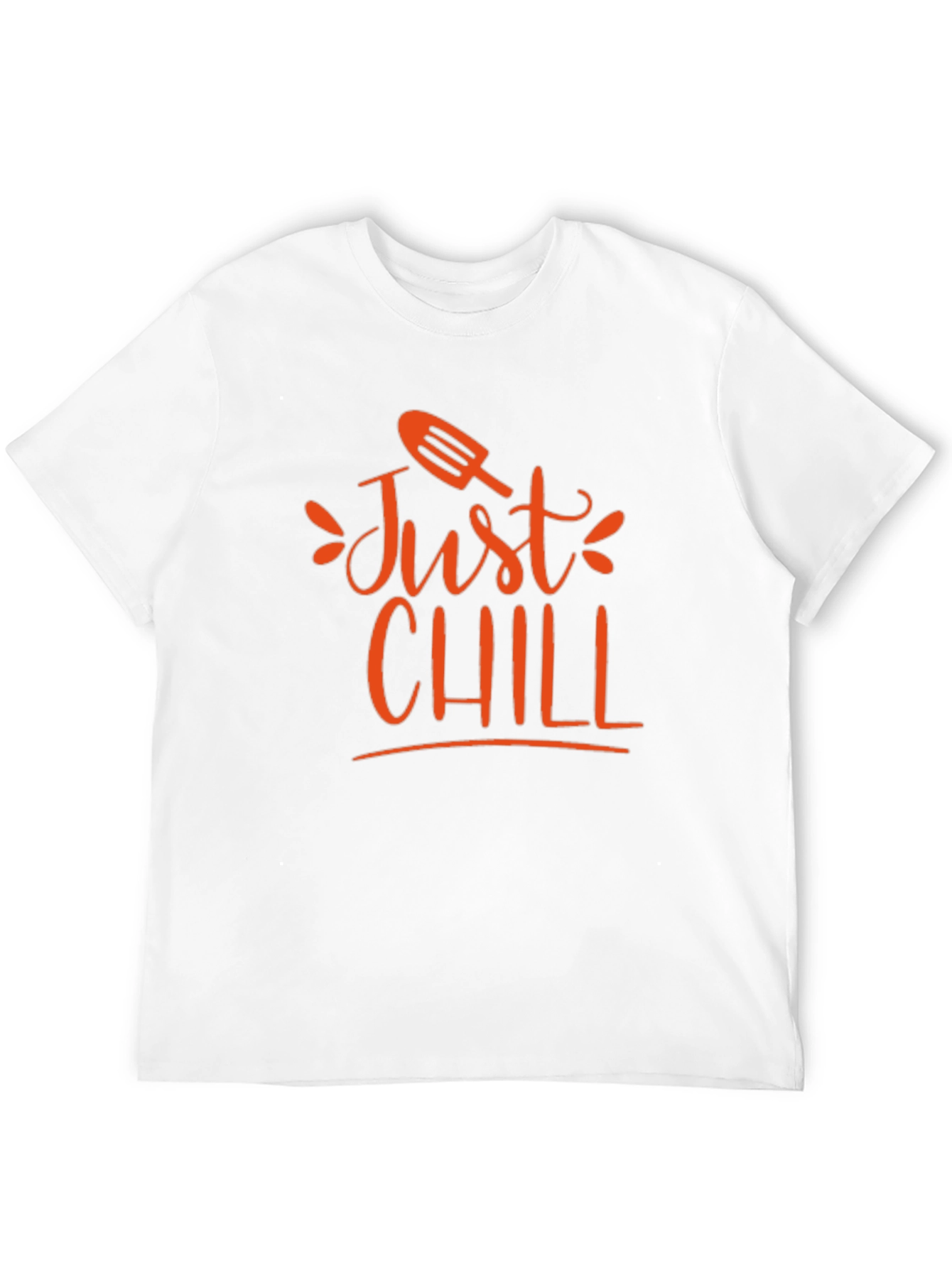 Black Just Chill T-Shirt - Summer Vibes Tee view 12