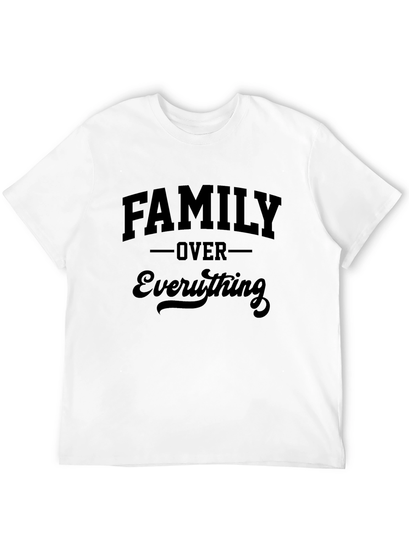 Black Family Over Everything Graphic T-Shirt view 12