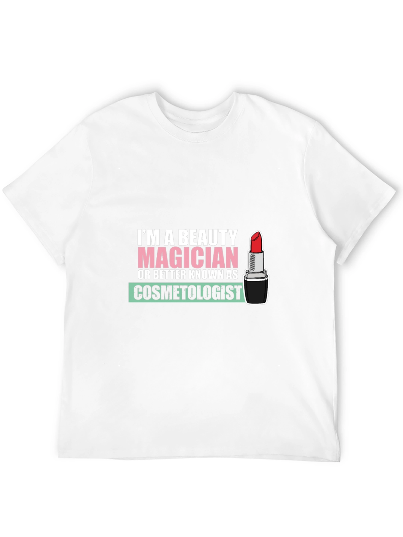 Black Beauty Magician Cosmetologist T-Shirt view 12