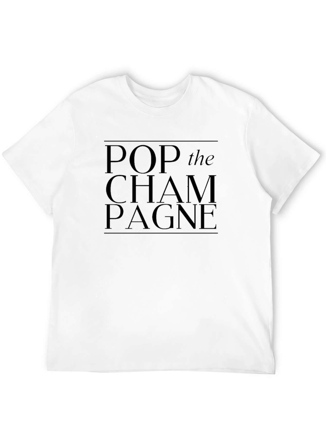 Black Pop The Champagne Graphic Tee view 12