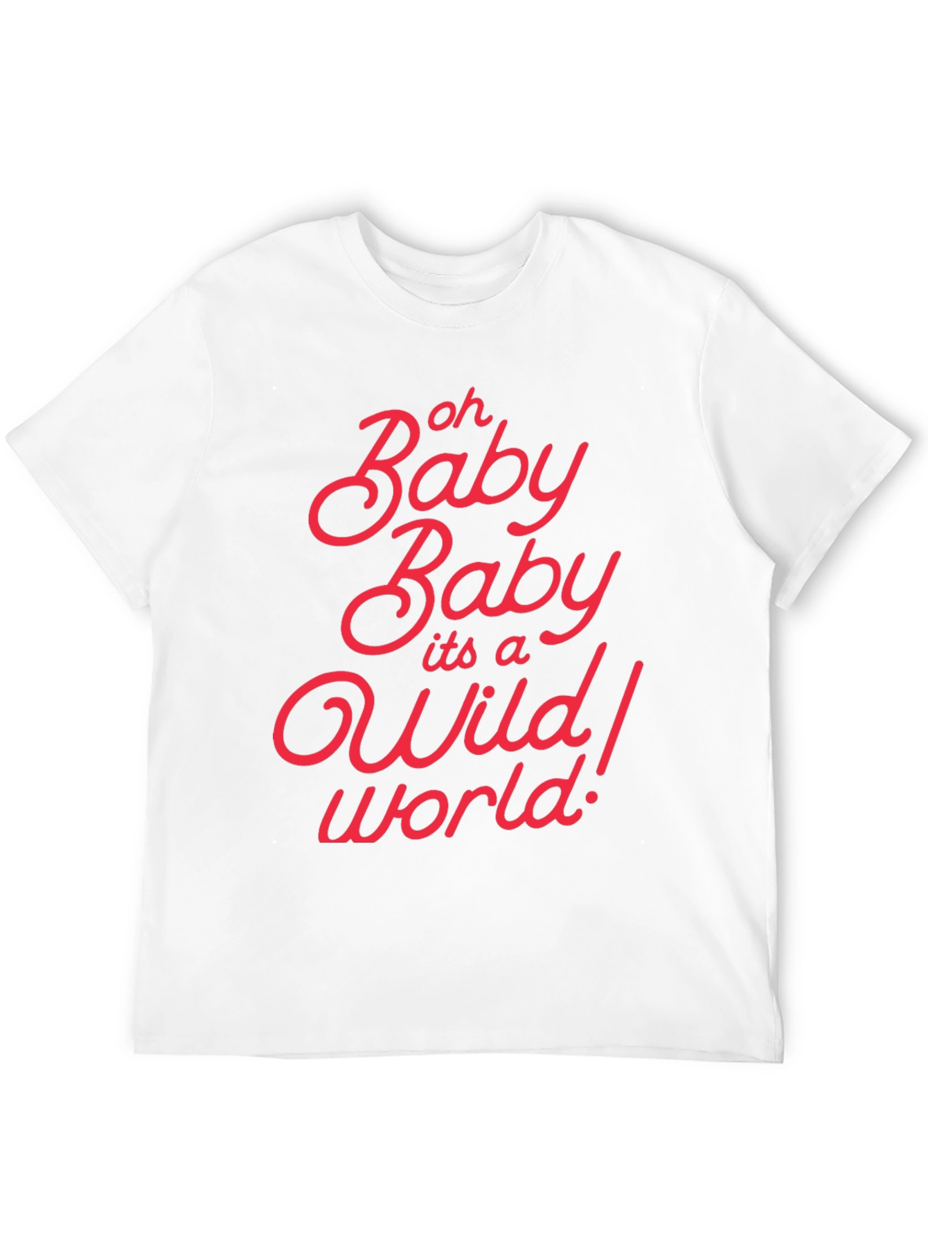 Black Oh Baby Baby Wild World Black Graphic Tee view 12