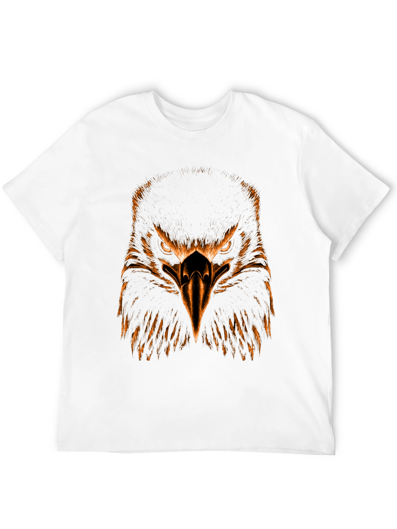 Black Eagle Graphic Tee - Black Cotton Blend view 12