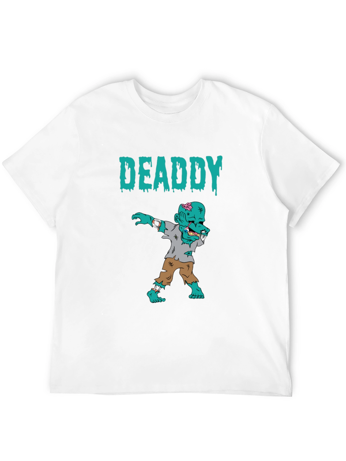 Black Deaddy Zombie Dab T-Shirt - Halloween Tee view 12