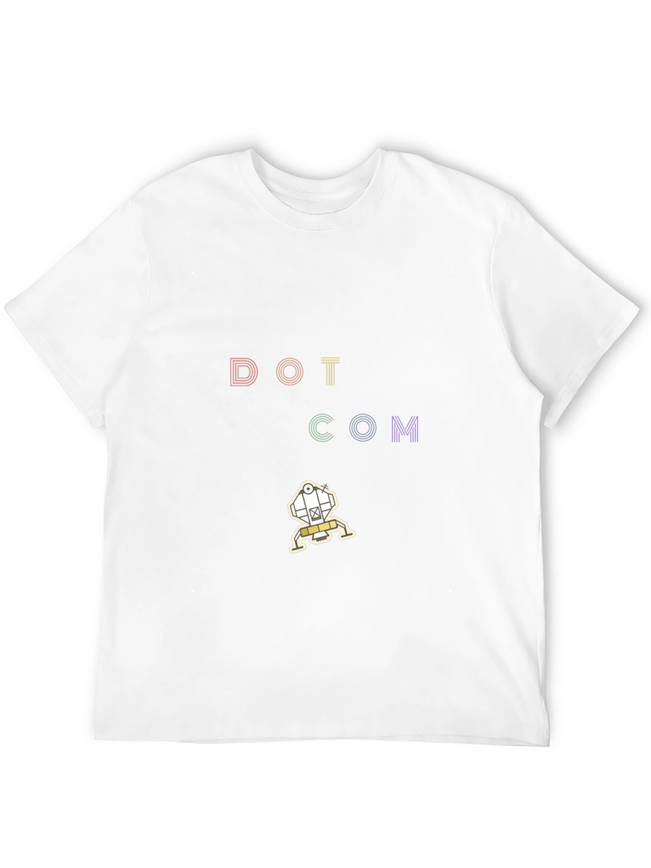 Black Dot Com T-Shirt | Novelty Apparel view 12