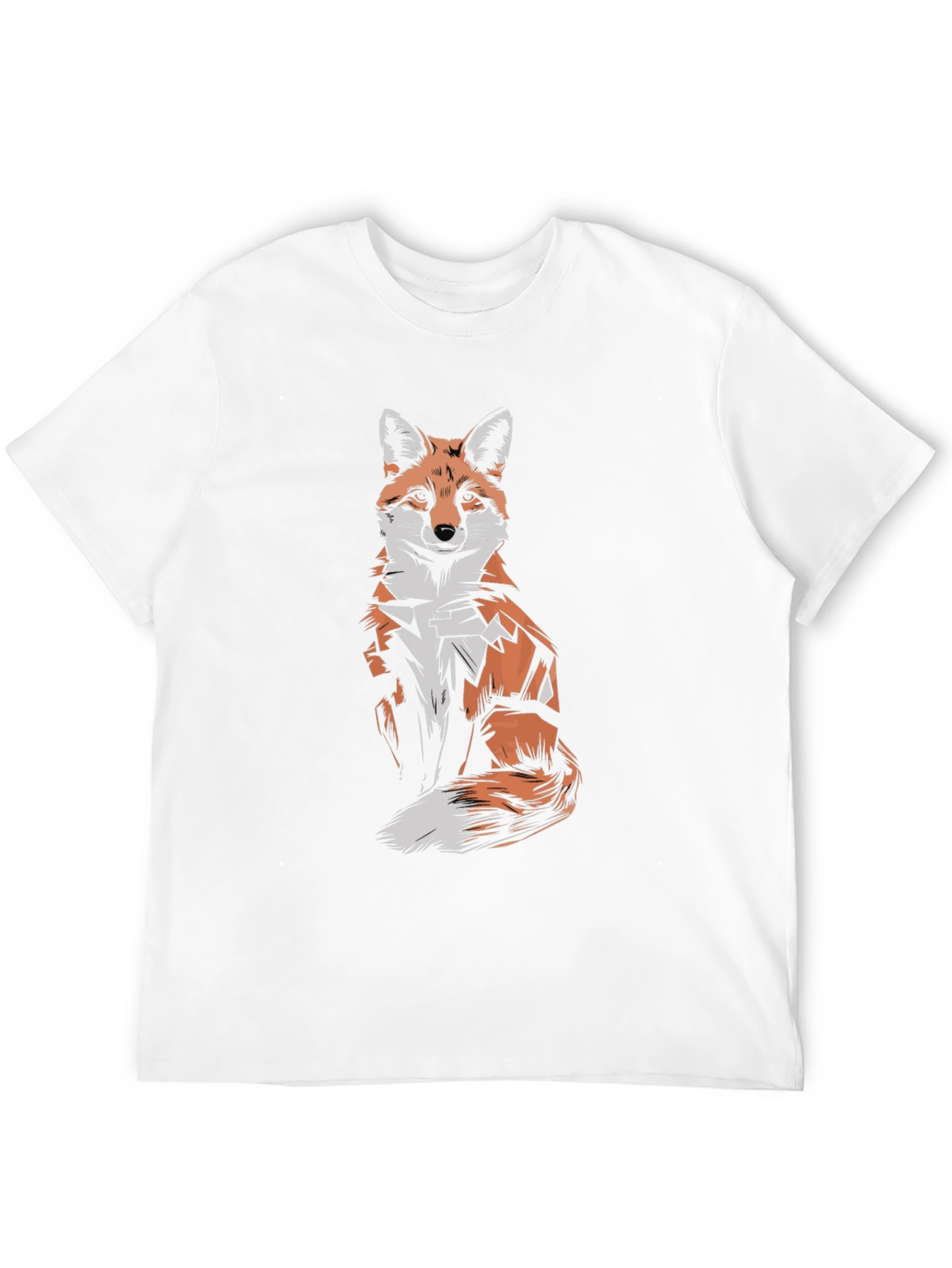 Black Fox Graphic Tee - Men's Short Sleeve T-Shirt view 12