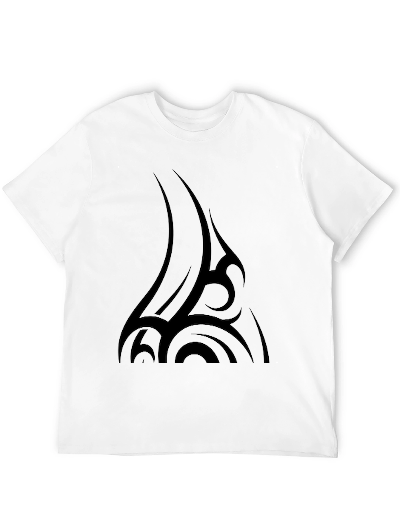 Black Tribal Tattoo Black T-Shirt view 12