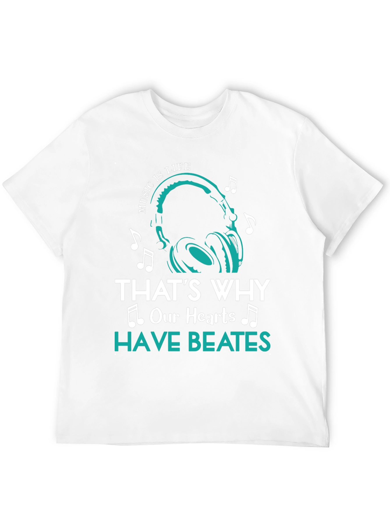 Black Music is Life T-Shirt - Beats Design view 12