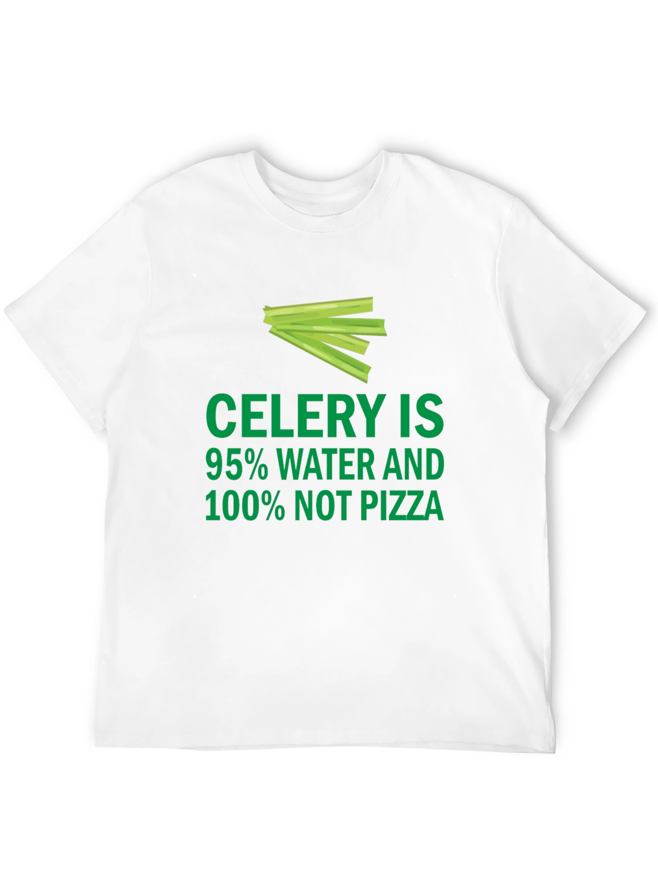 Celery Not Pizza Graphic Tee - 12