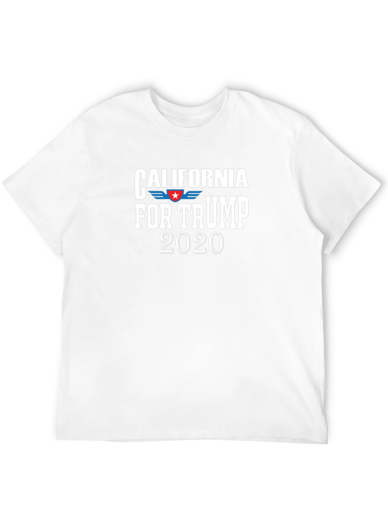 California for Trump 2020 Graphic Tee - 12