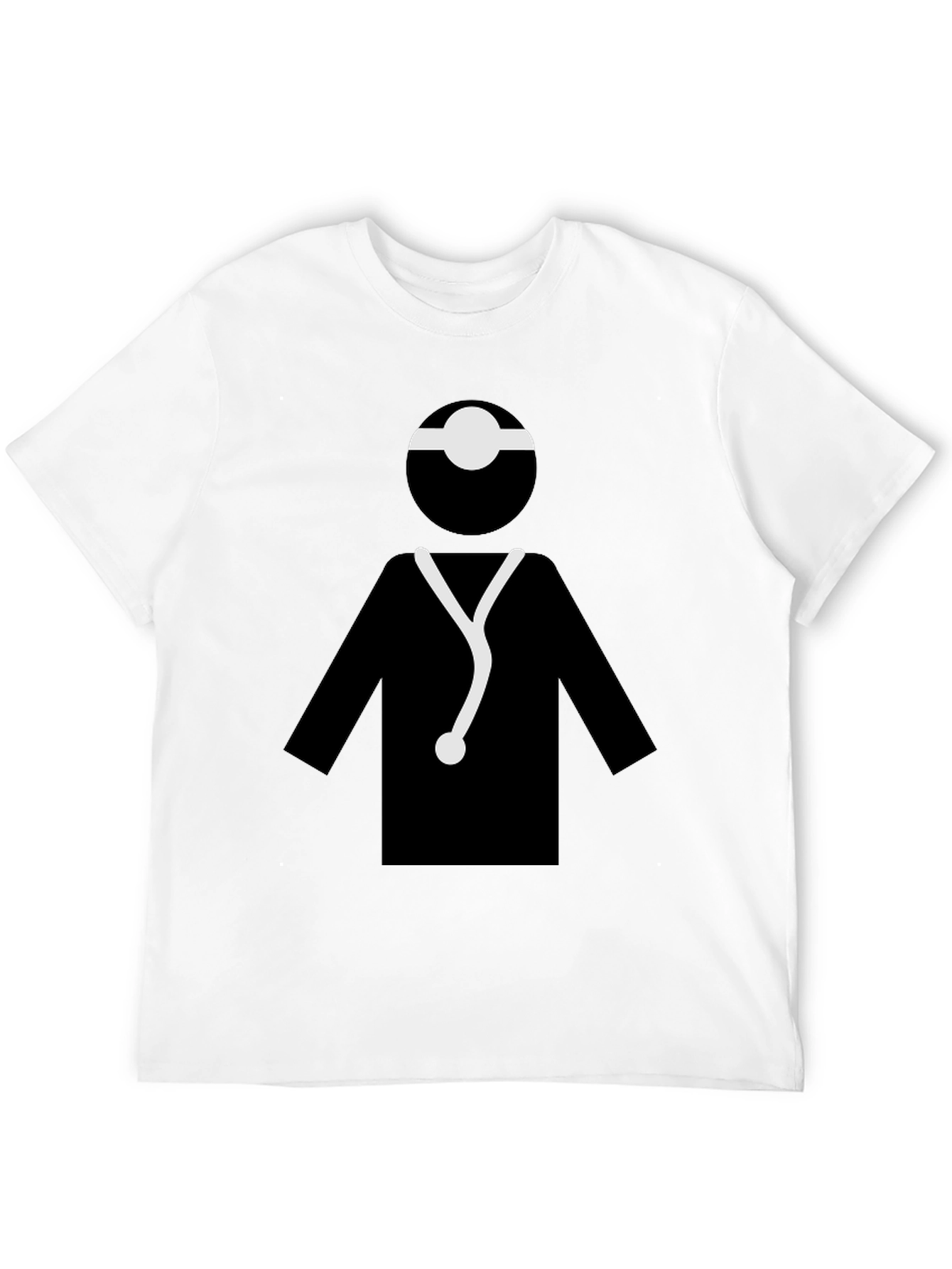 Black Doctor Graphic T-Shirt - Unisex Medical Tee view 12