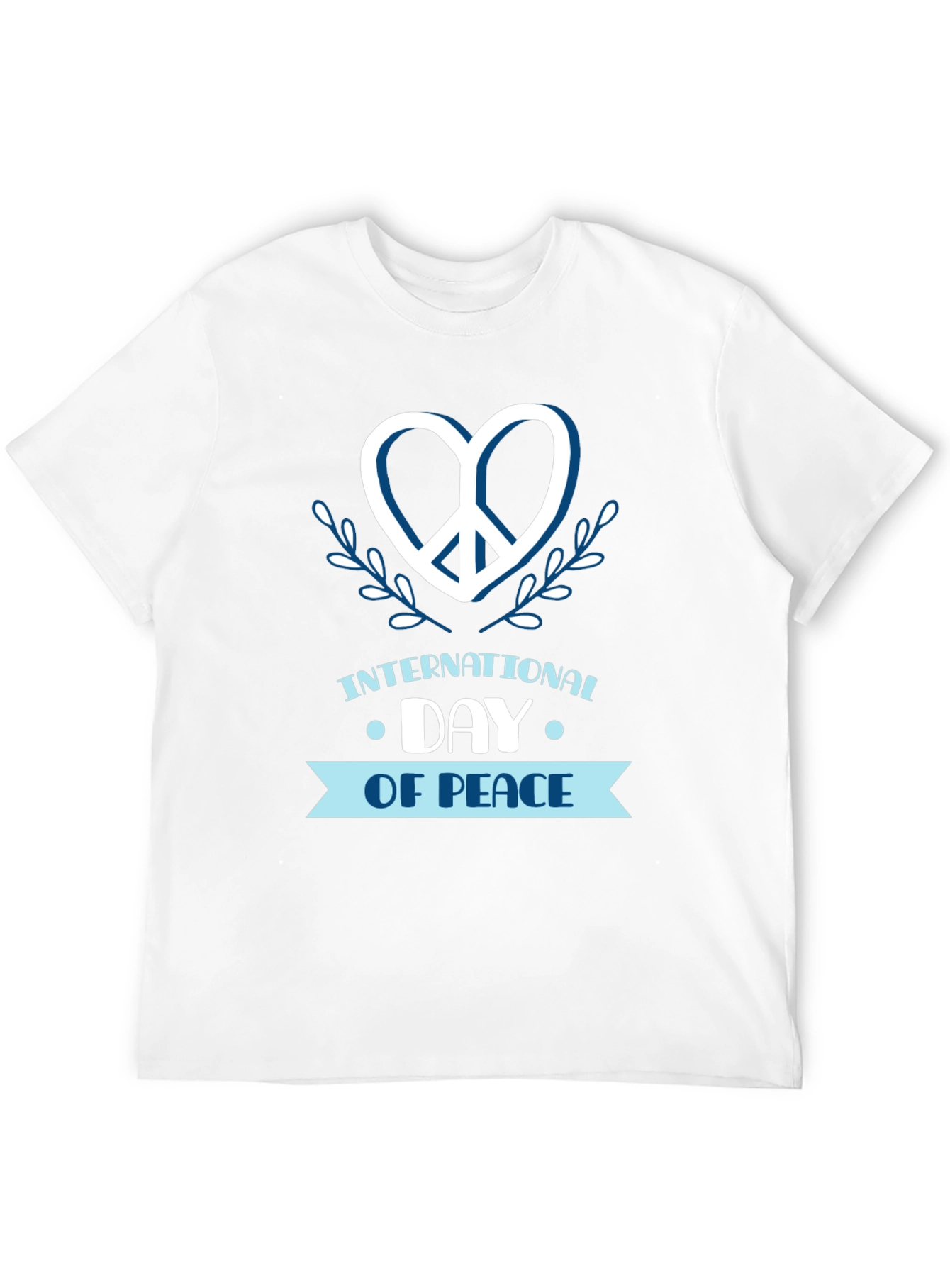 Black International Day of Peace T-Shirt view 12