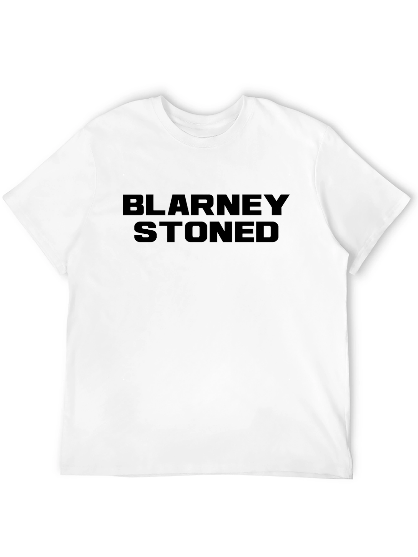 Black Blarney Stoned Graphic T-Shirt - Black Casual Tee view 12