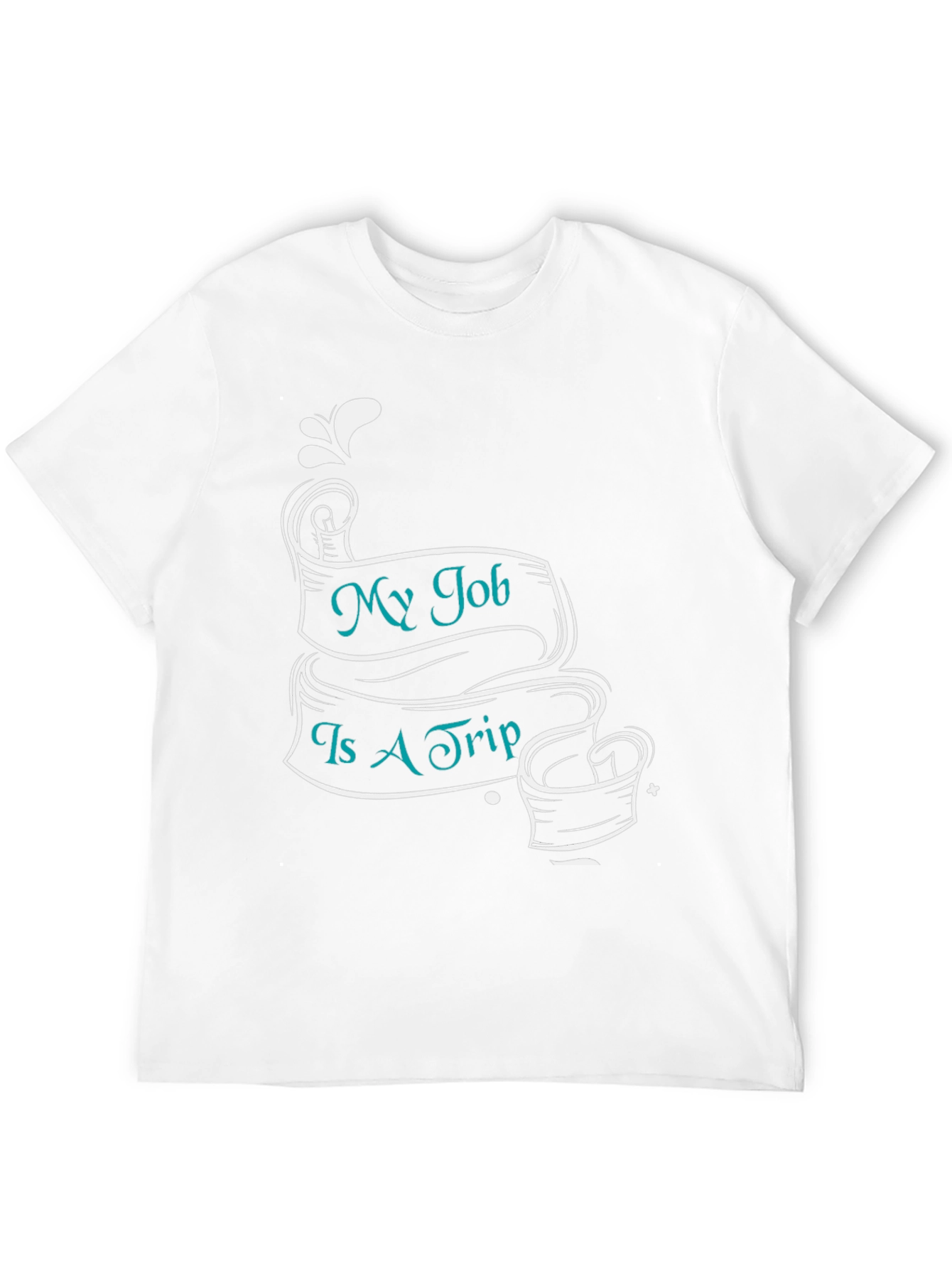 Black My Job Is A Trip Black T-Shirt view 12