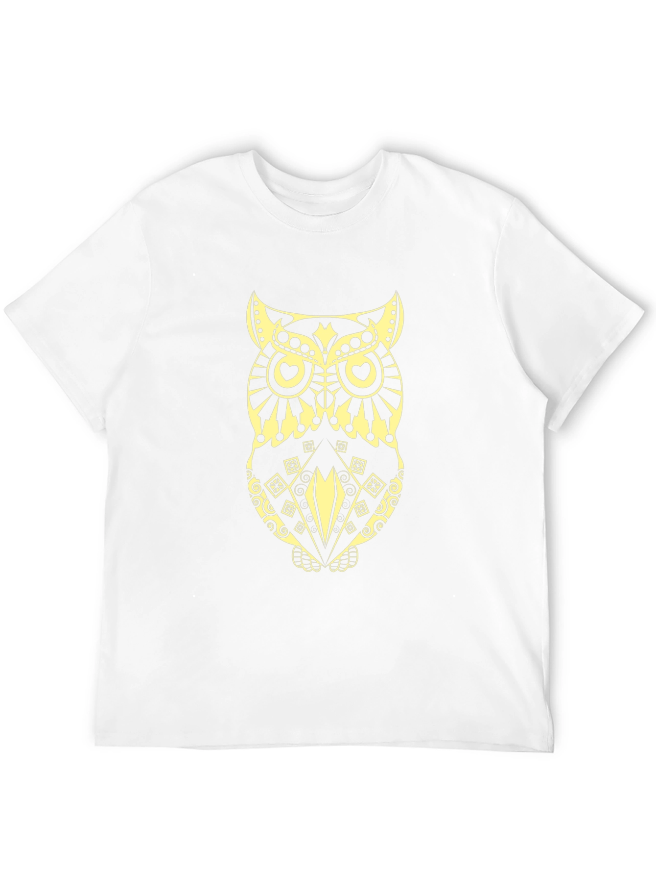 Black Black Owl Graphic Print Tee view 12