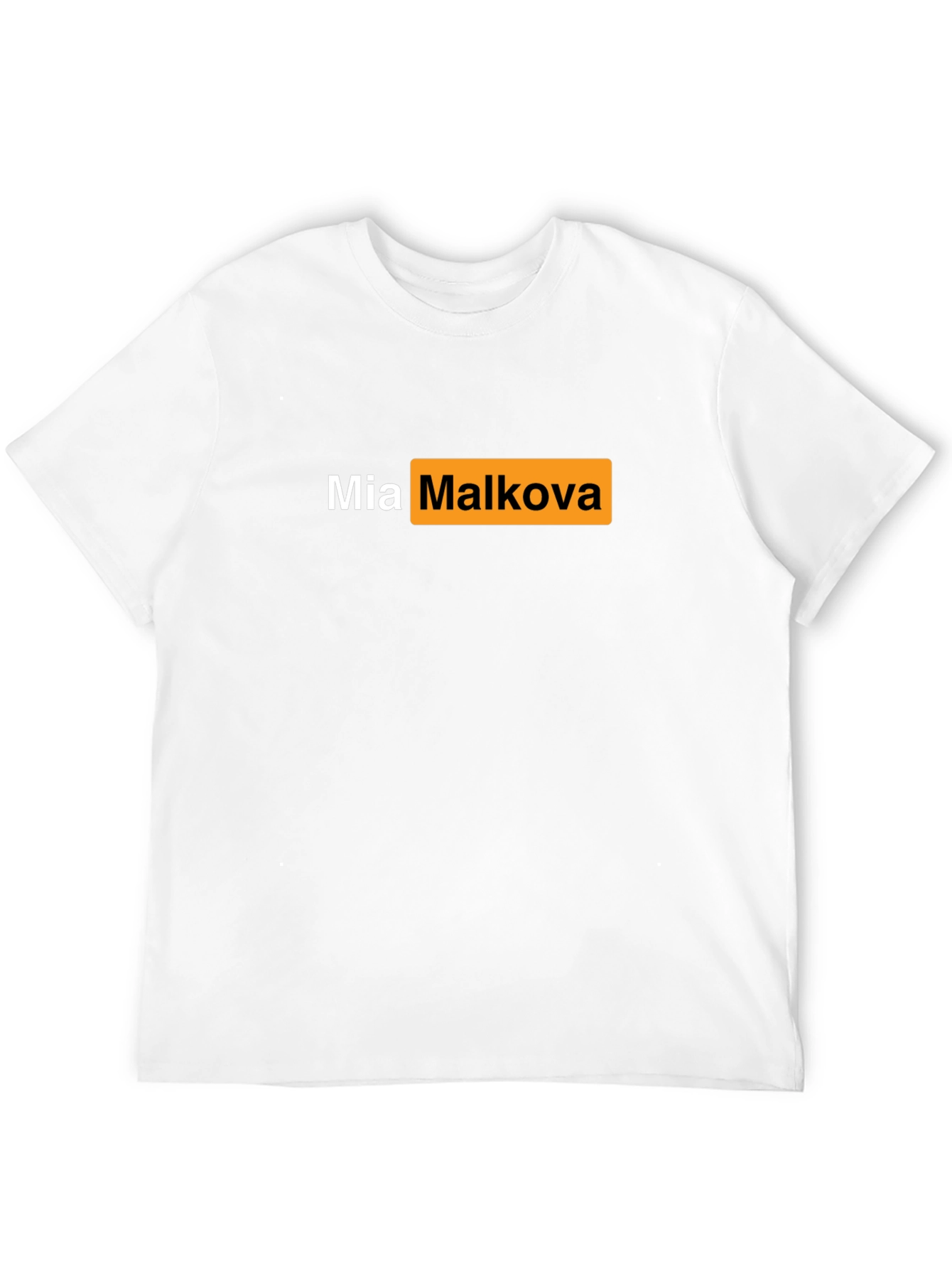 Black Mia Malkova T-Shirt - Adult Novelty Tee view 12