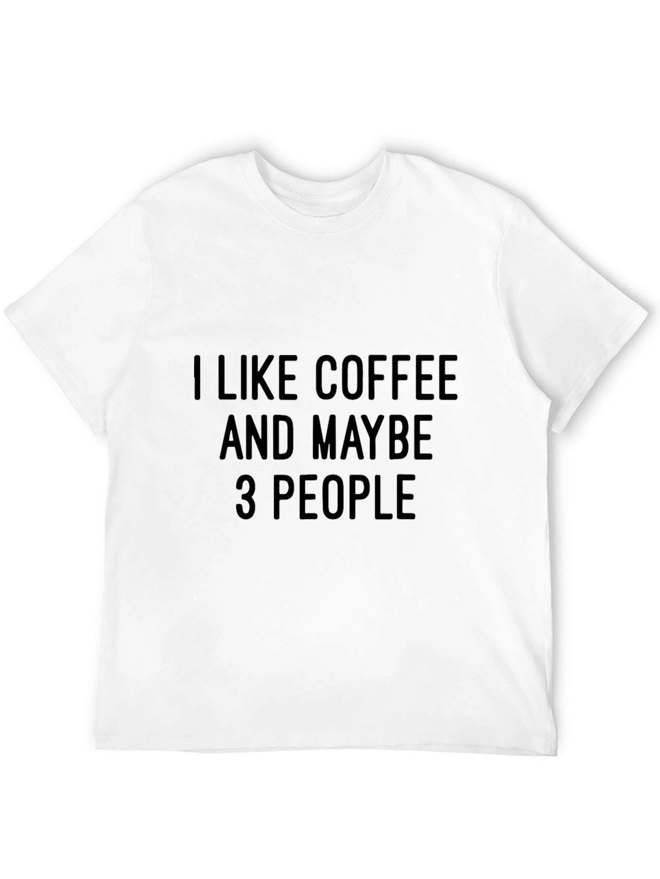 Black Coffee Lover Graphic Tee - Sarcastic Humor Shirt view 12
