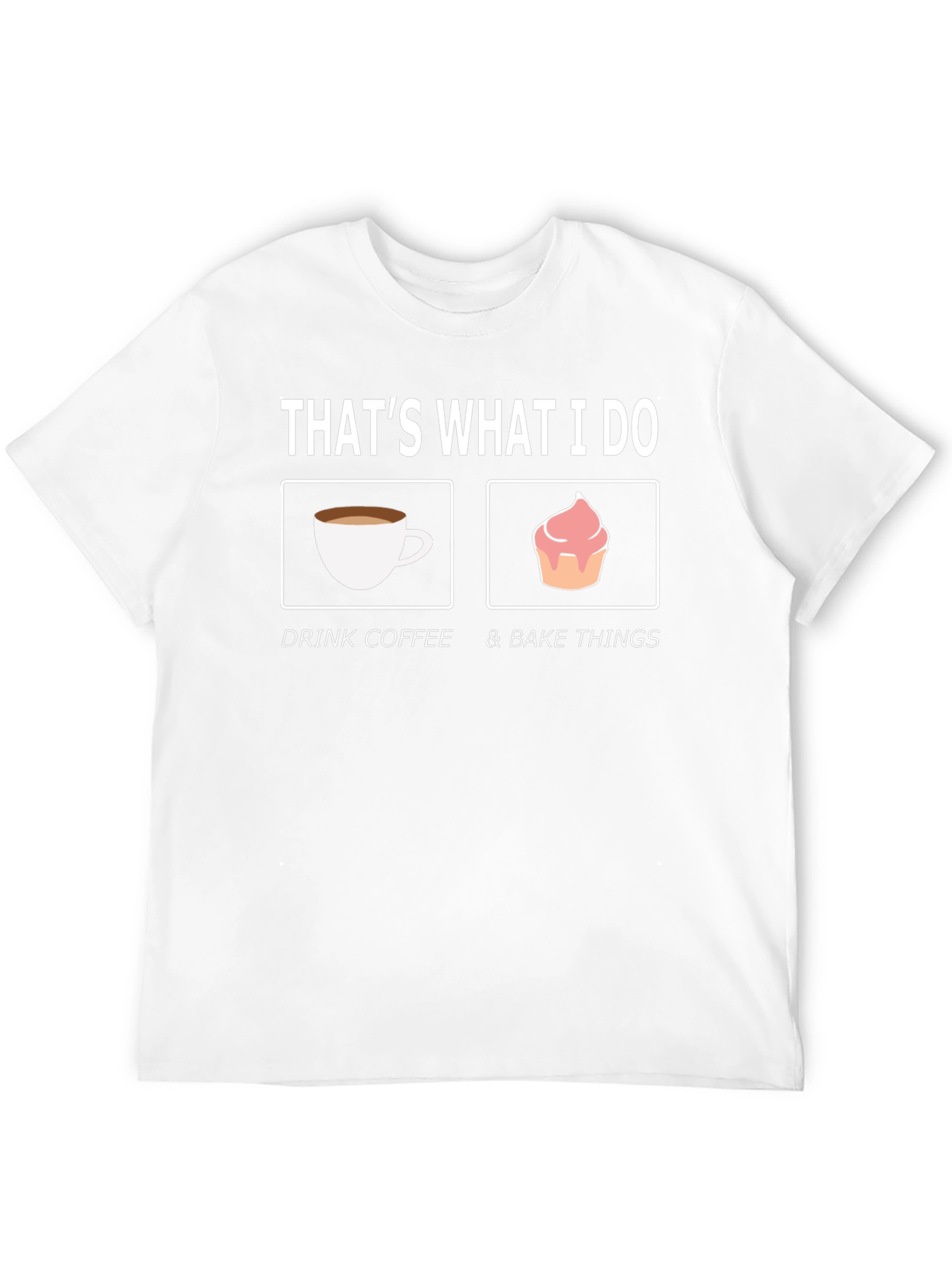 Black Drink Coffee & Bake Things T-Shirt view 12