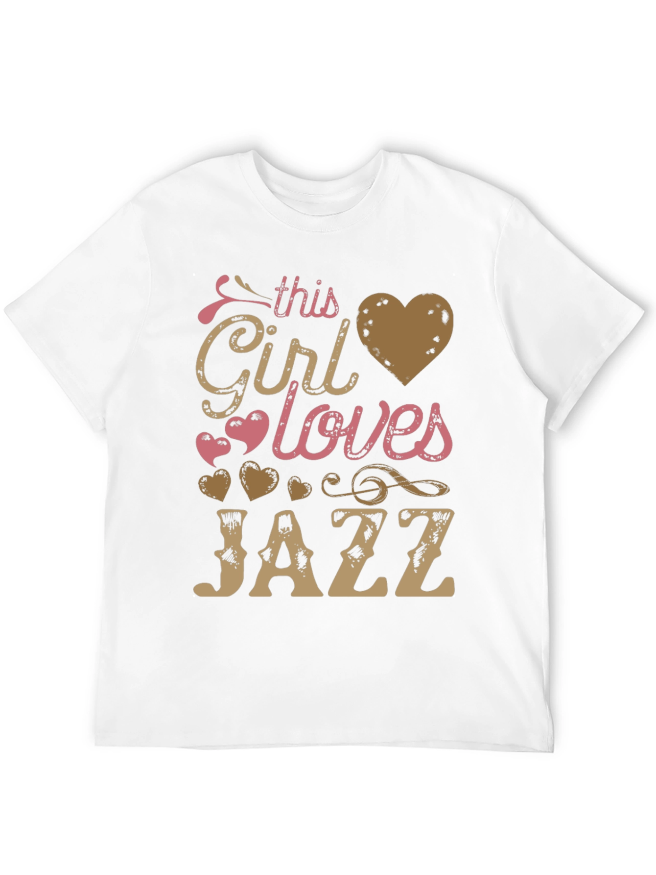 Black This Girl Loves Jazz T-Shirt - Music Lover Tee view 12