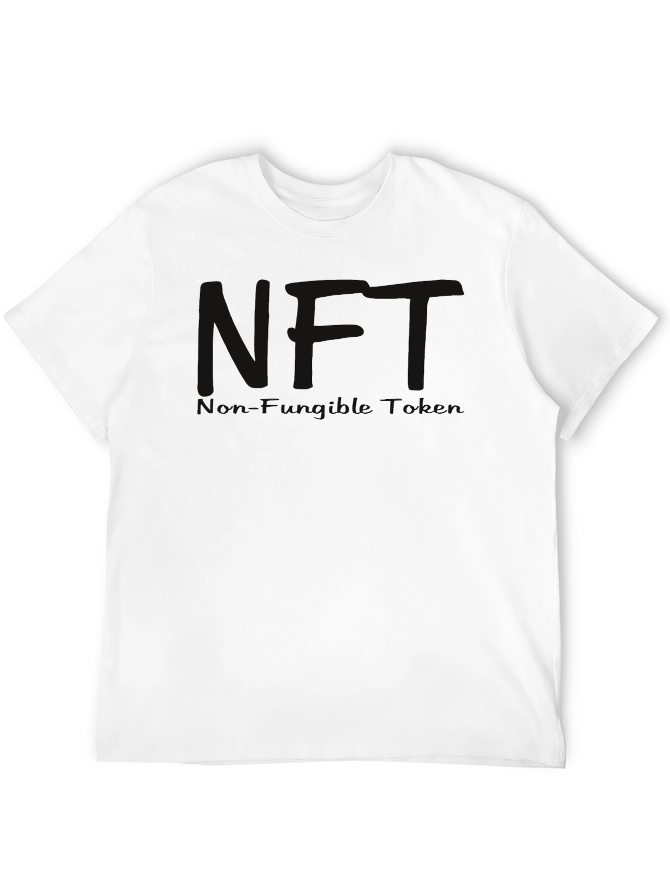 Black Men's Black NFT T-Shirt view 12