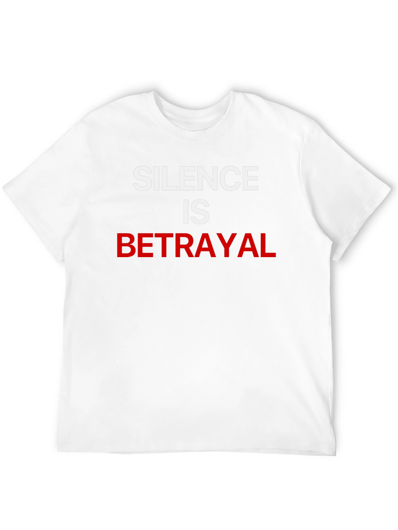 Black Silence is Betrayal Graphic Tee view 12