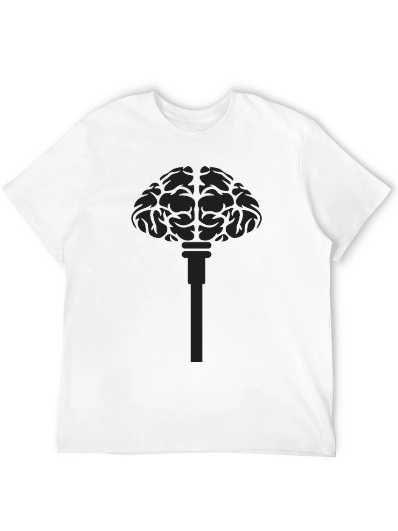 Black Brain Key Black Graphic Tee - Men's Casual Top view 12
