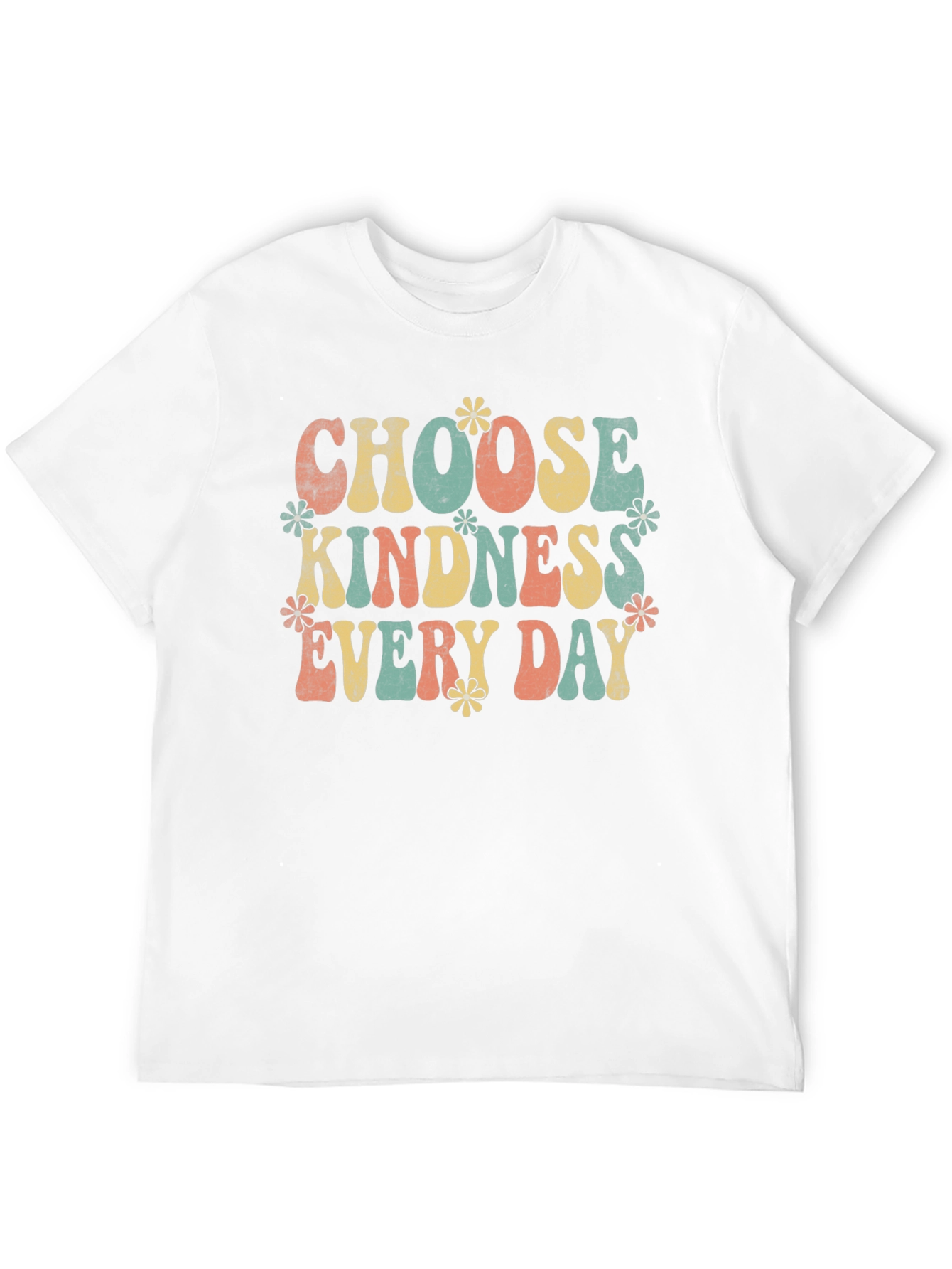 Black Choose Kindness Everyday Retro Tee view 12