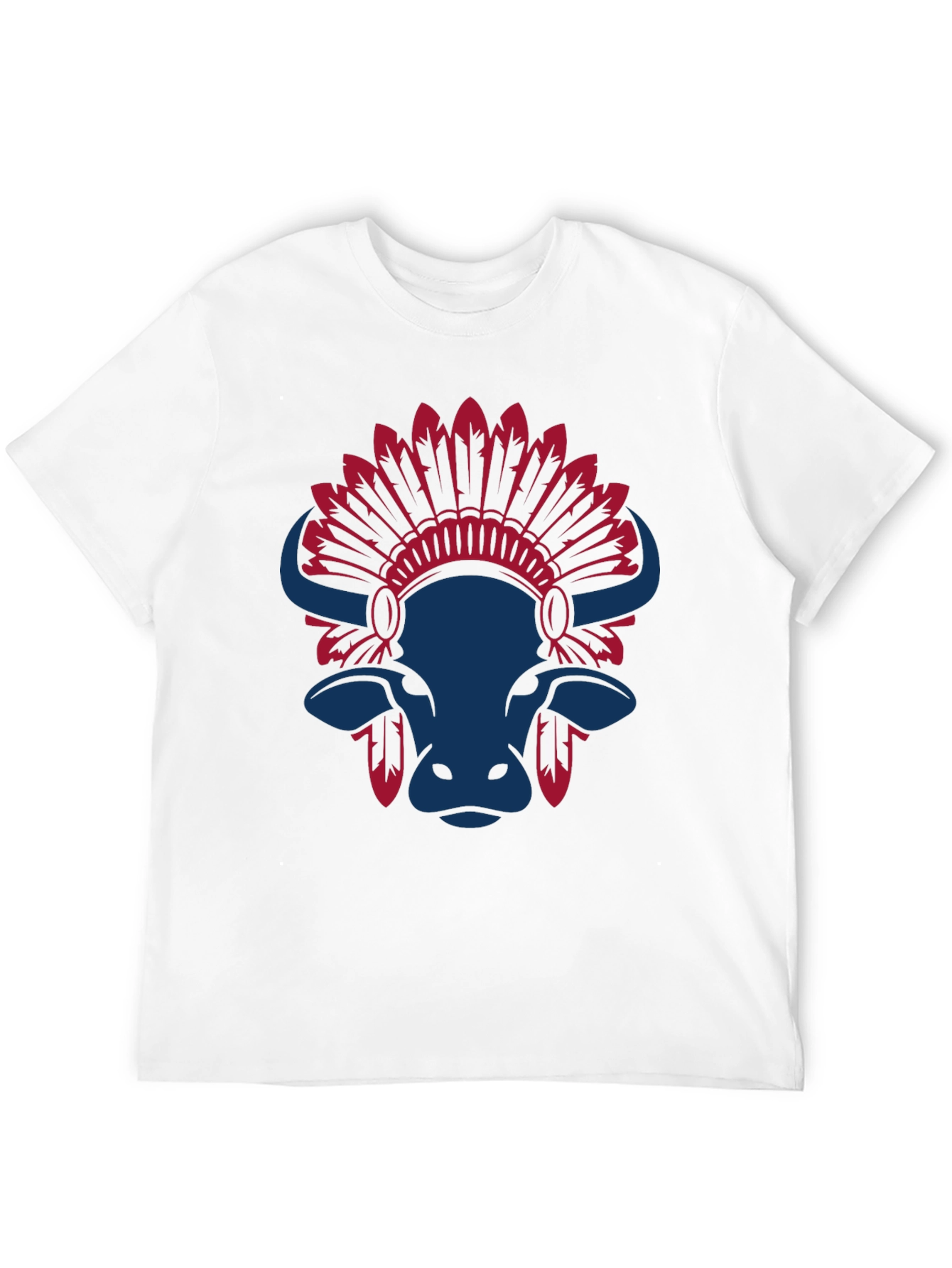Black Buffalo Headdress Graphic Tee - Stylish Casual Wear view 12