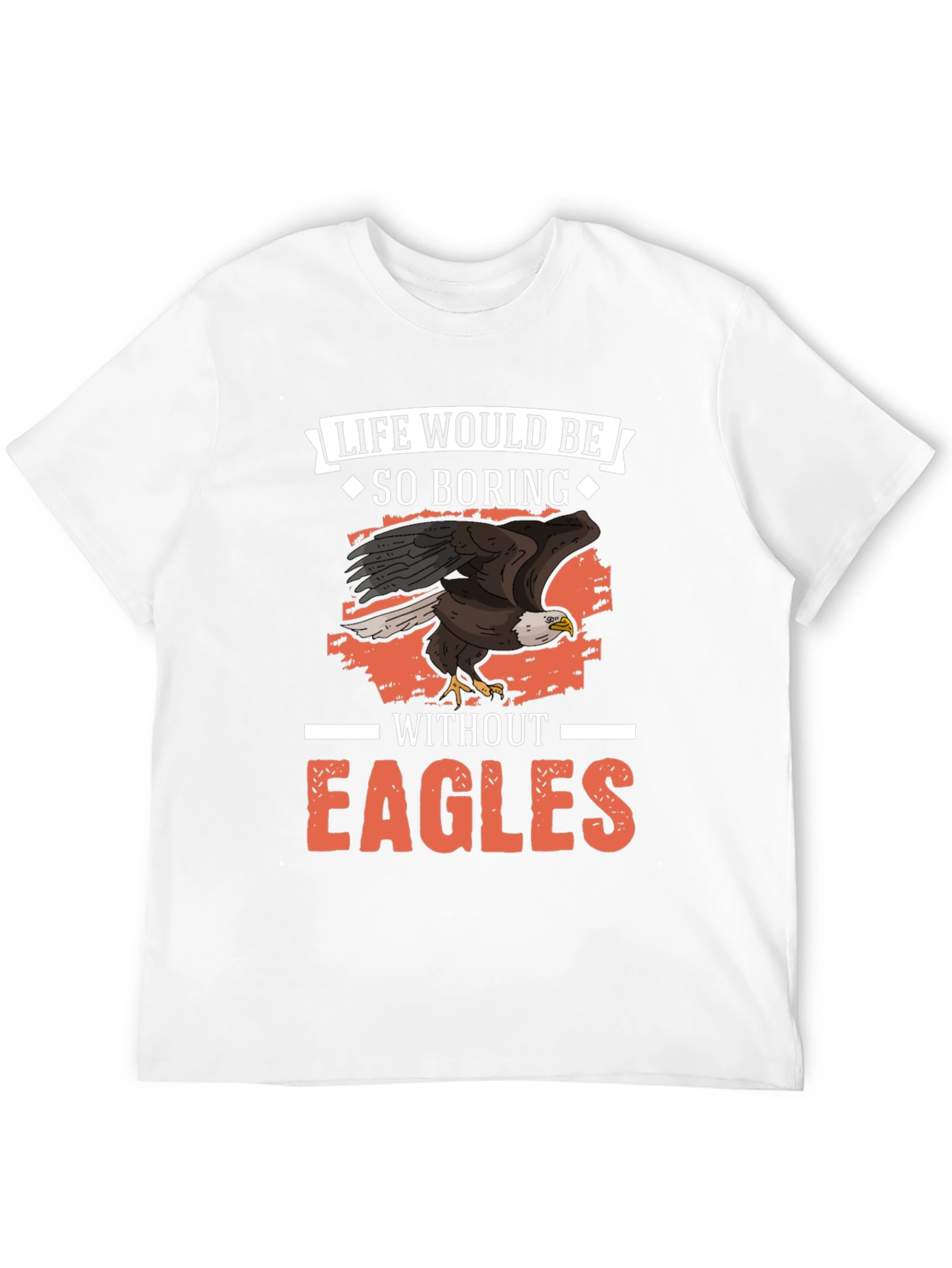Black Life Would Be So Boring Without Eagles Graphic Tee view 12