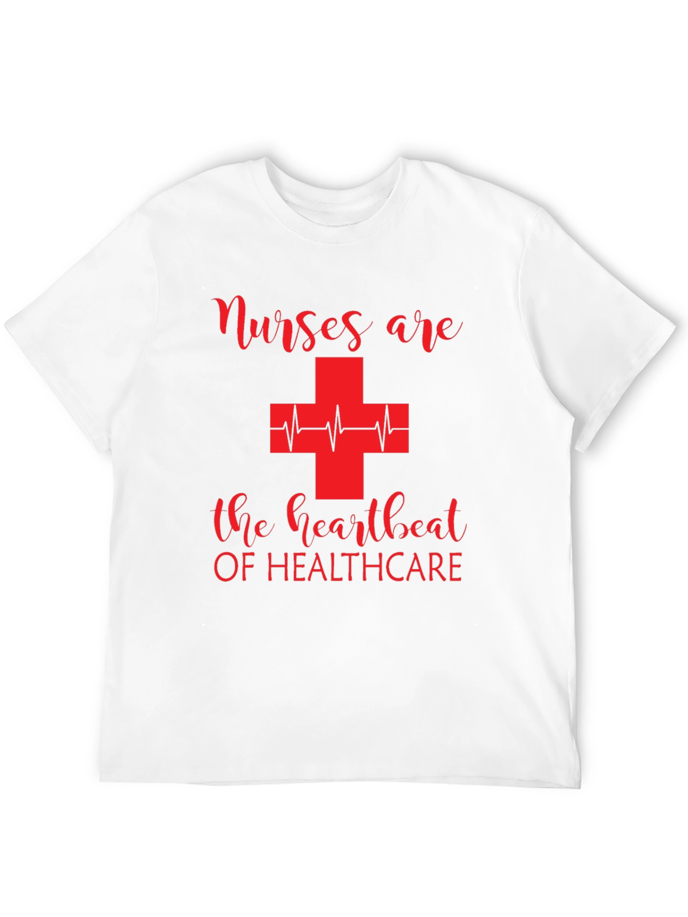 Black Nurses are the Heartbeat of Healthcare T-Shirt view 12