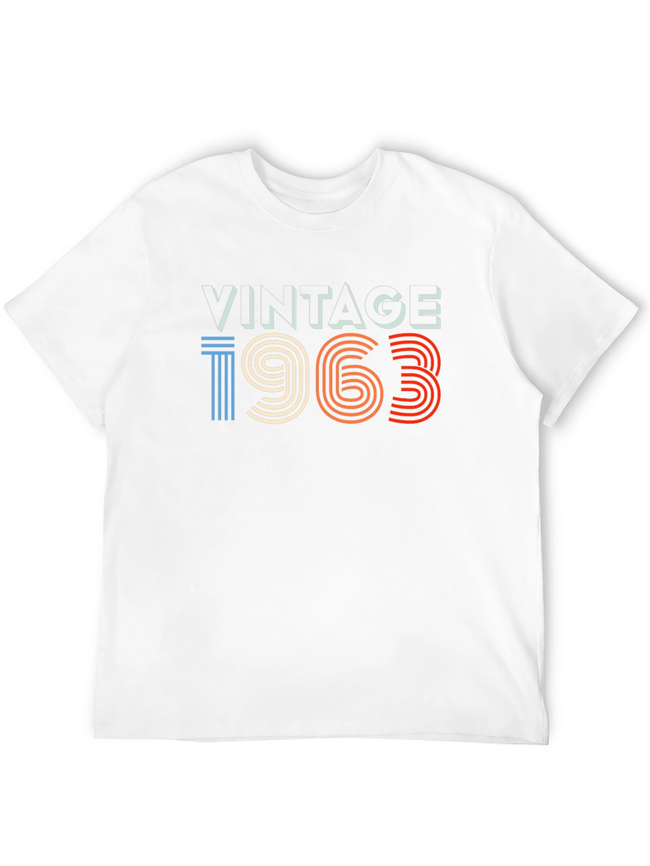 Black Vintage 1963 T-Shirt - Retro Style view 12