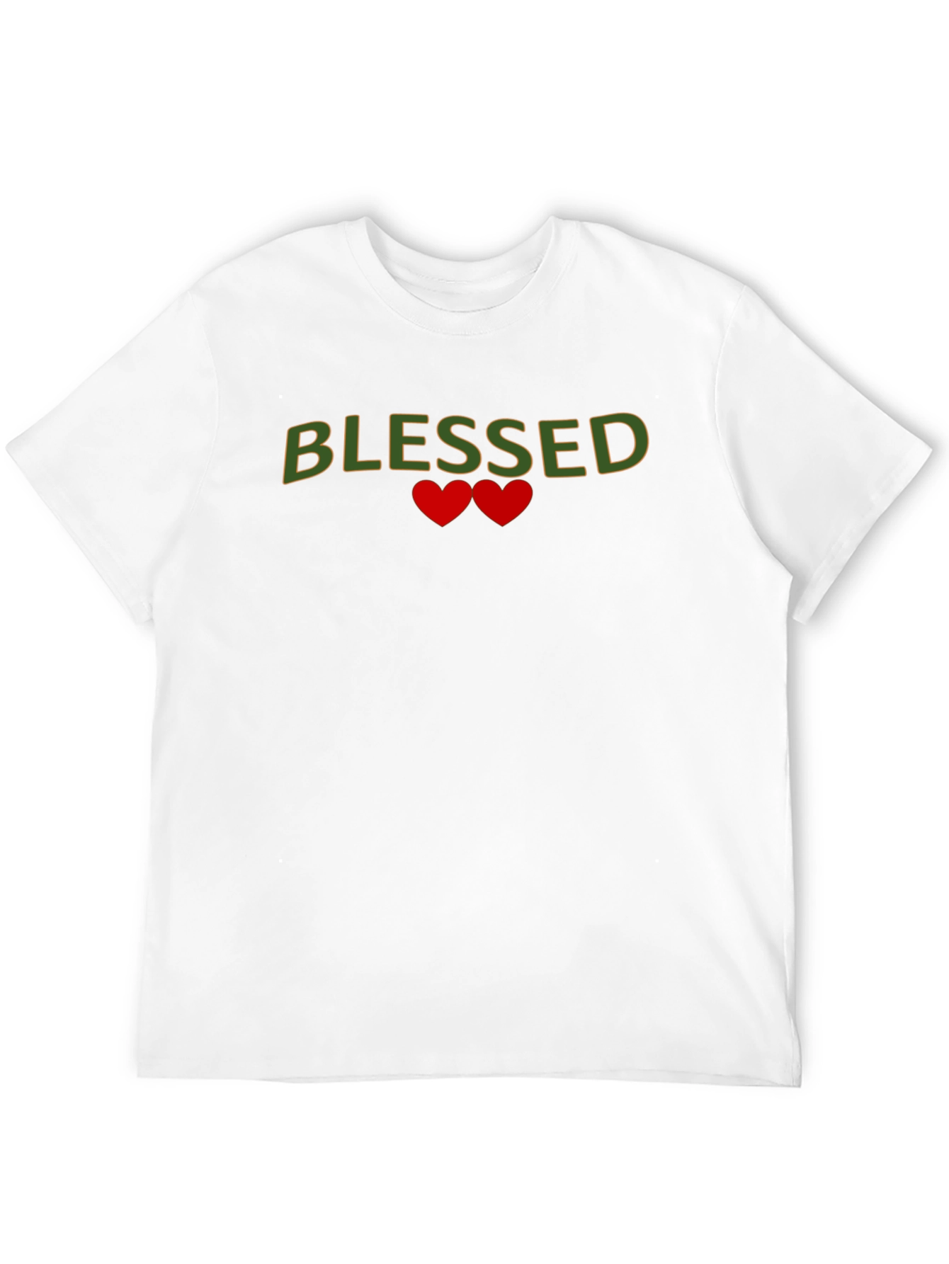 Black Blessed Heart Graphic Black T-Shirt view 12