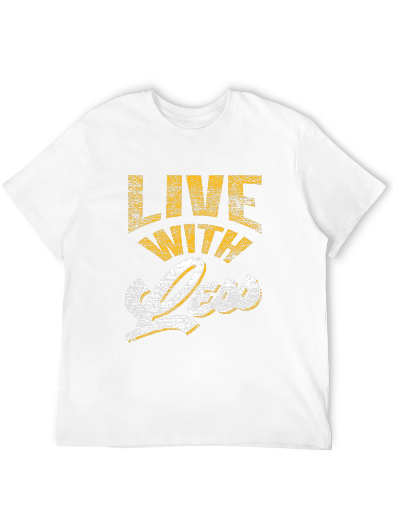 Black Live With Less Graphic Tee - Black view 12