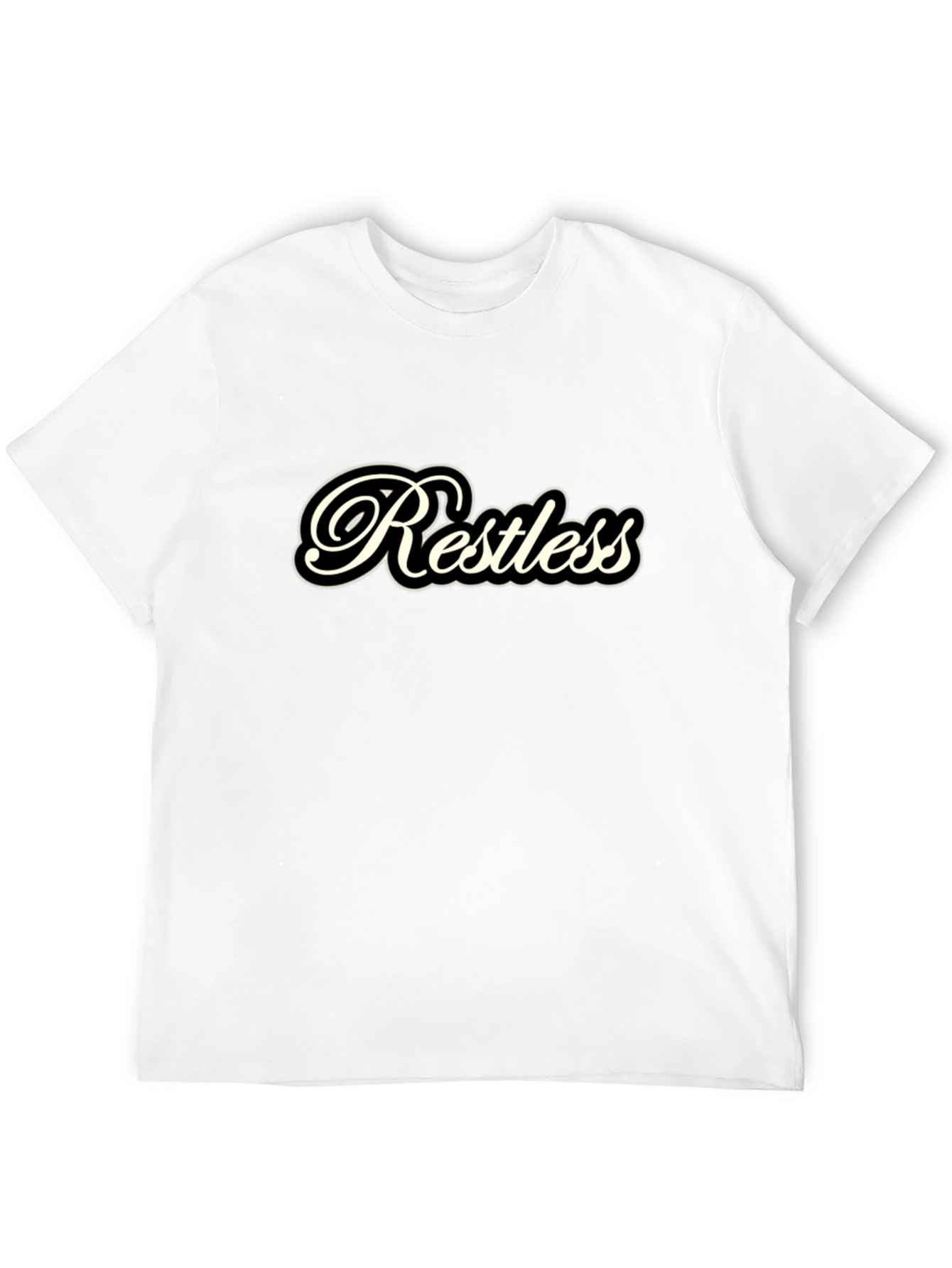 Black Restless Black T-Shirt: Casual Comfort view 12