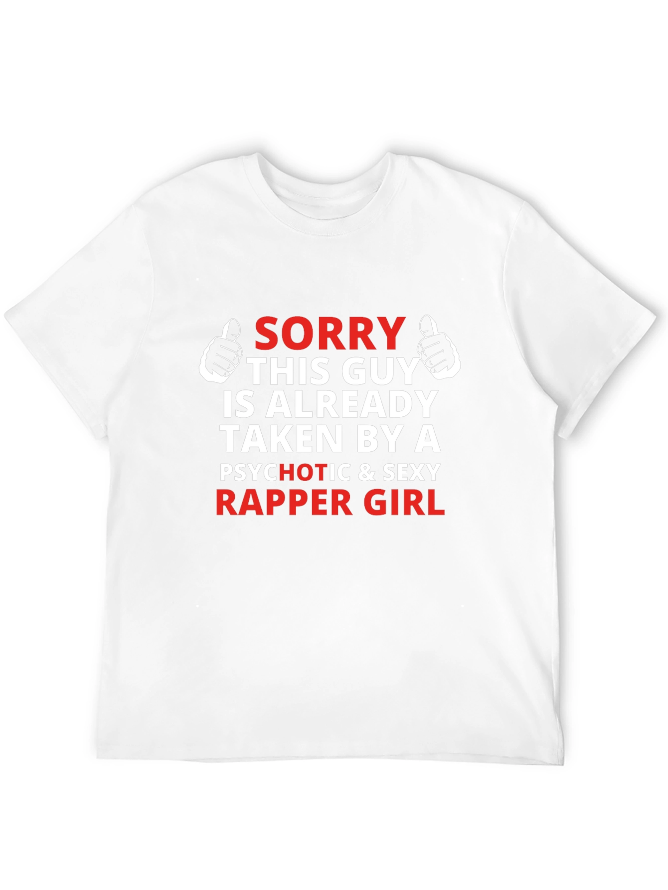 Black Taken By A Rapper Girl Novelty T-Shirt view 12