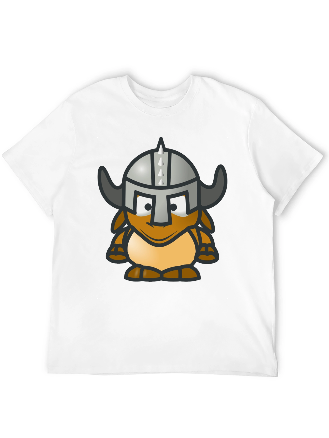 Black Viking Gnome Graphic T-Shirt - Black Cotton Blend view 12