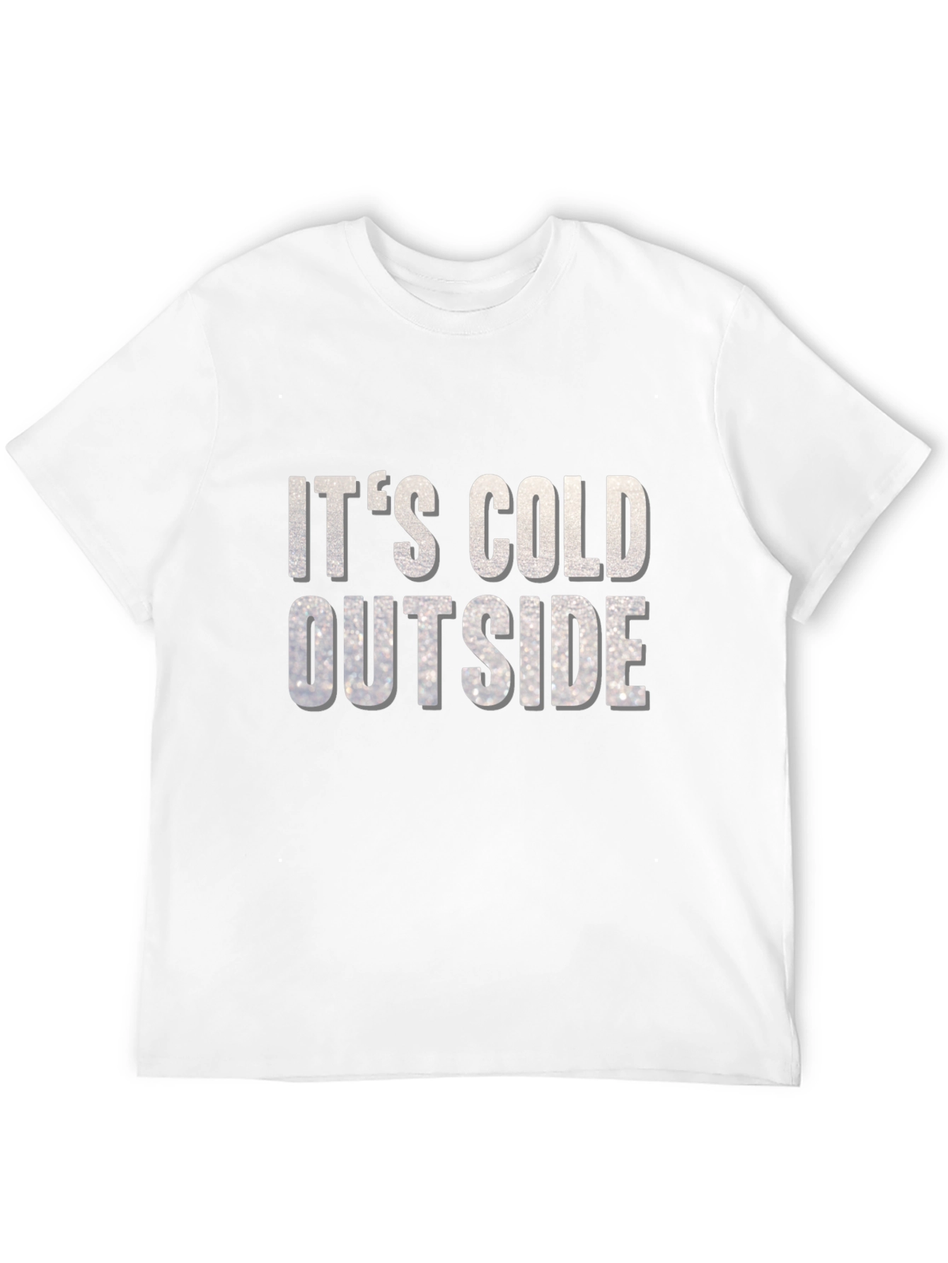 Black It's Cold Outside Graphic Tee view 12