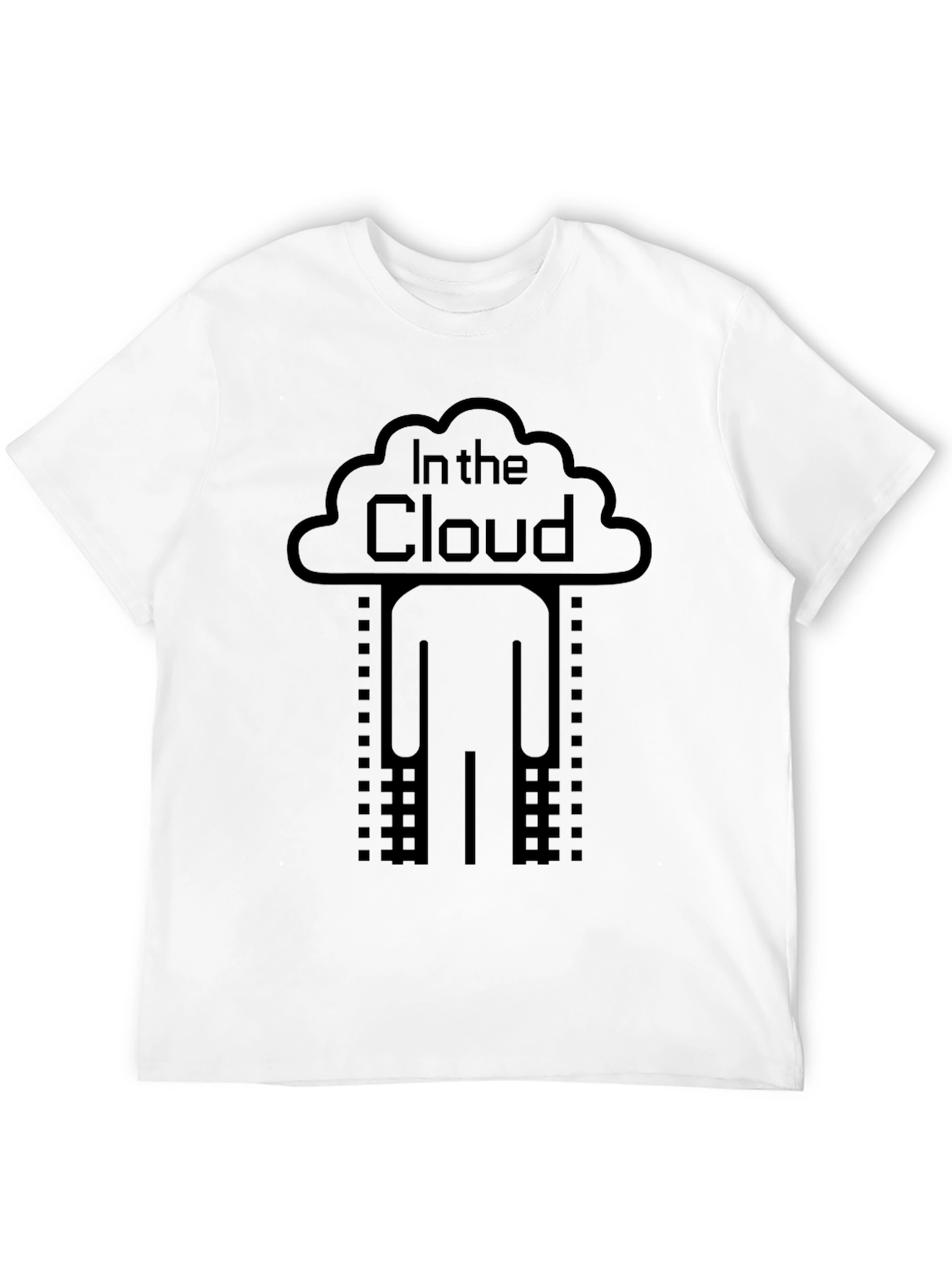 Black In The Cloud Graphic T-Shirt, Menswear view 12