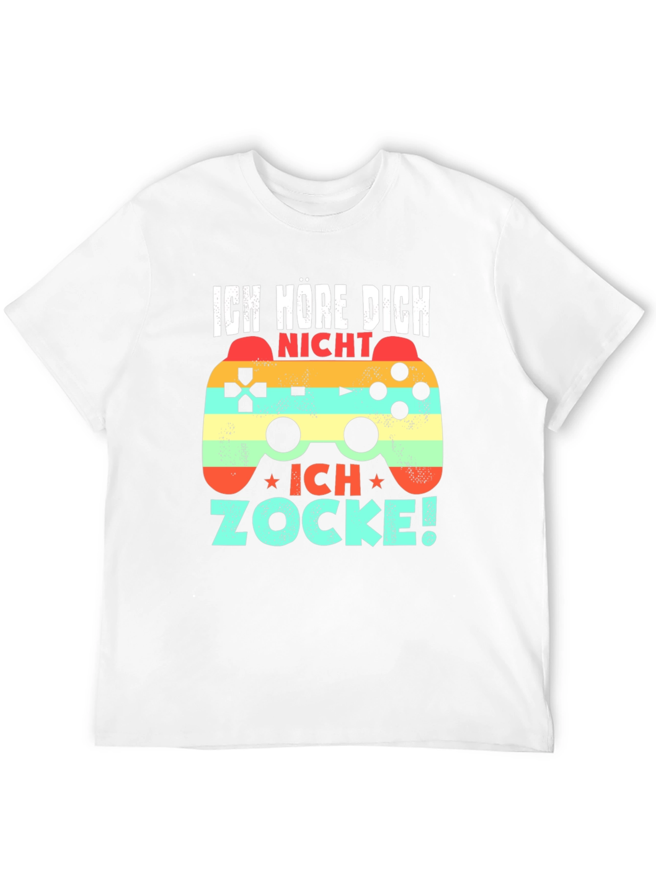 Black Gamer T-Shirt - Ich Zocke! view 12