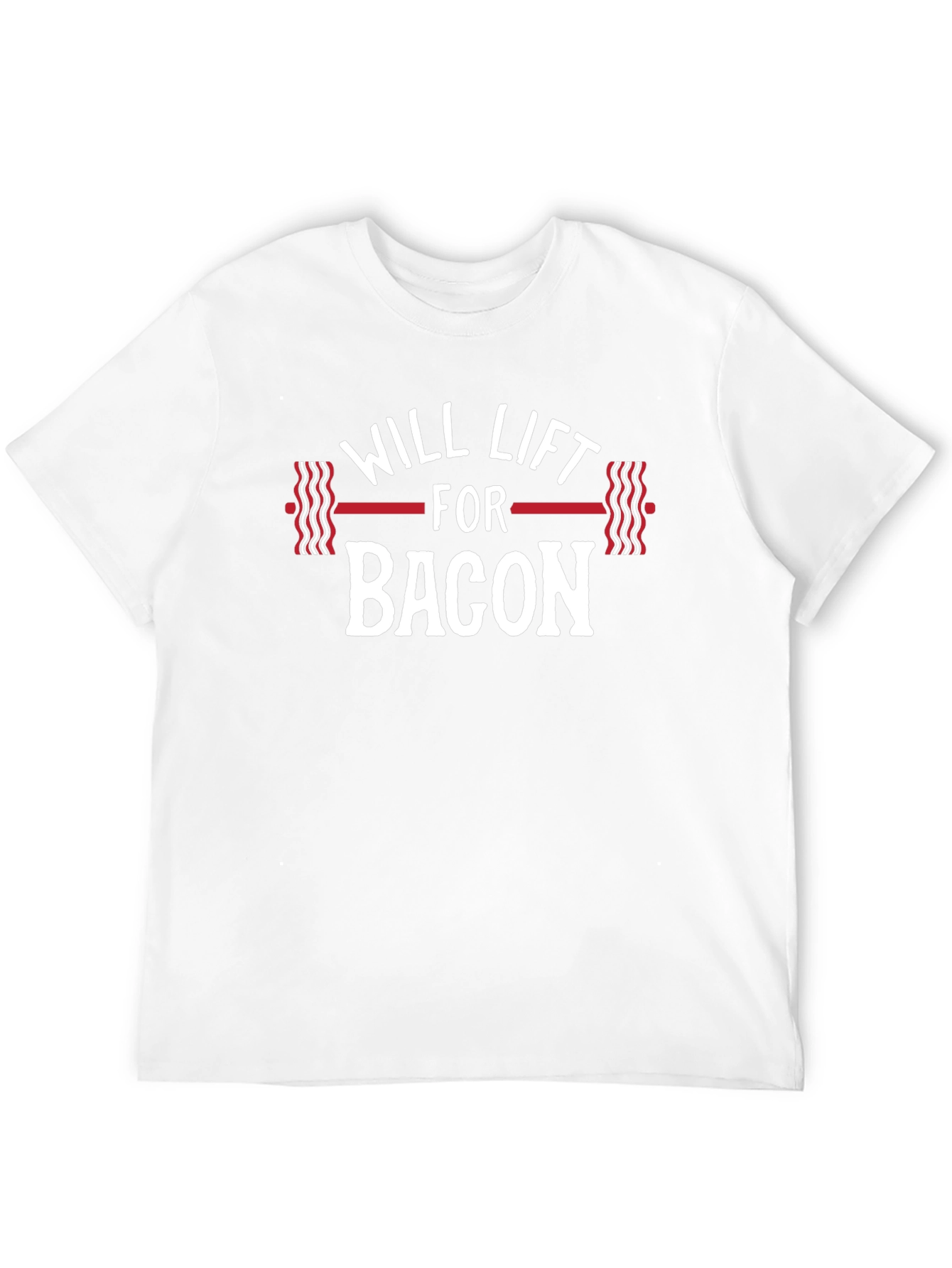 Black Will Lift for Bacon T-Shirt view 12