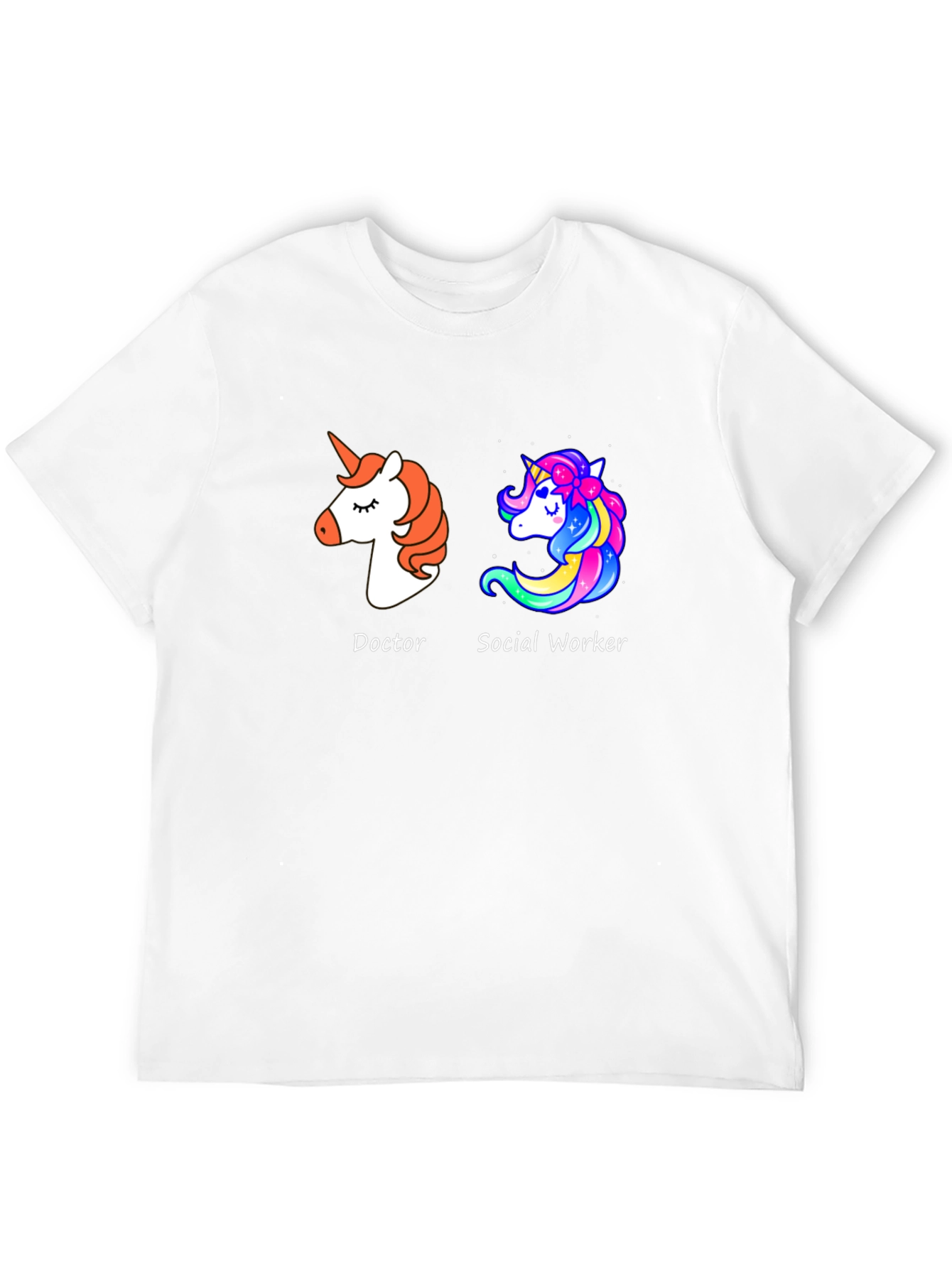 Doctor and Social Worker Unicorn T-Shirt - 12