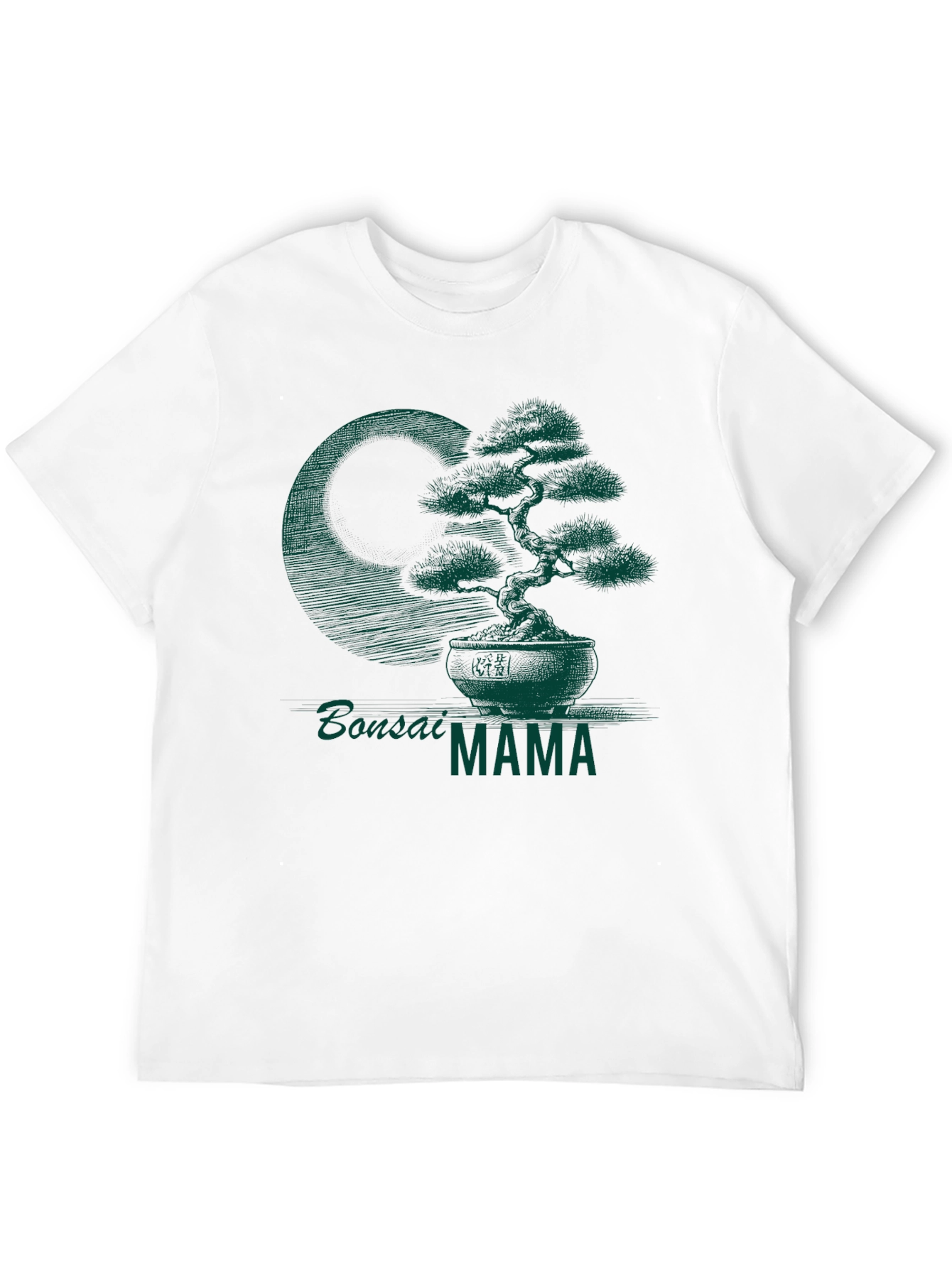 Black Bonsai Mama Graphic Tee - Stylish Plant Lover Shirt view 12
