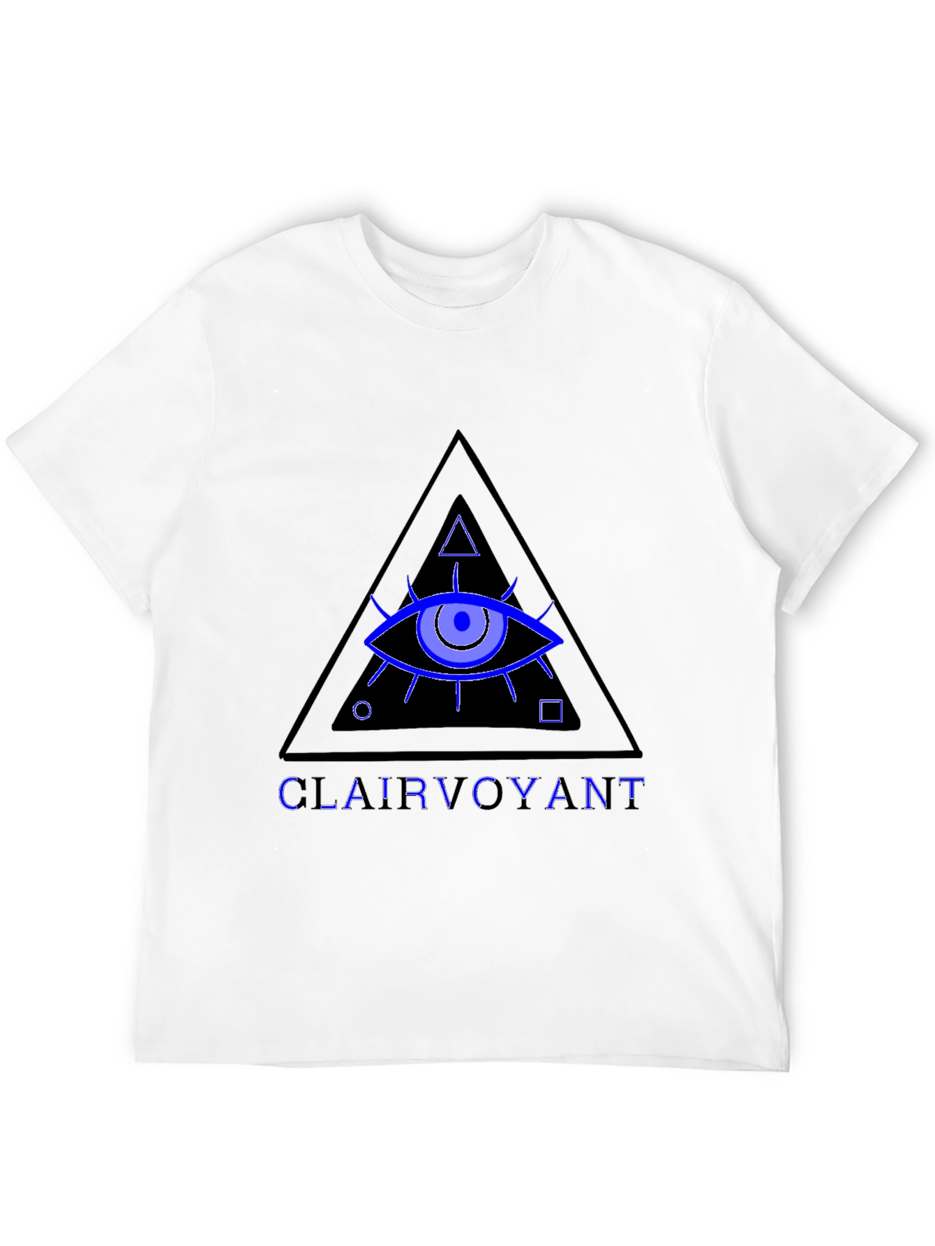 Black Clairvoyant T-Shirt - All Seeing Eye Graphic Tee view 12
