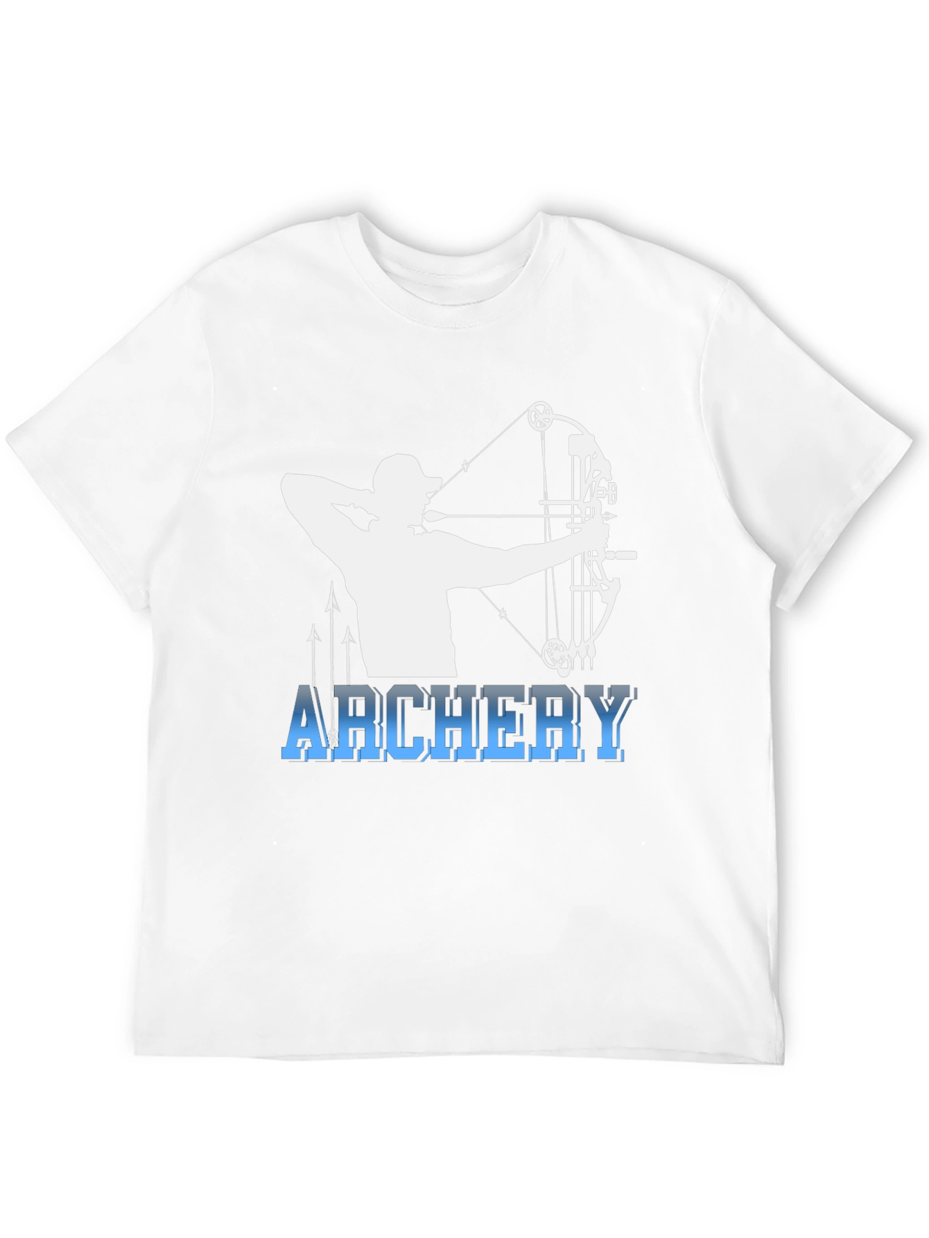 Black Archery Bow Hunter Black T-Shirt view 12