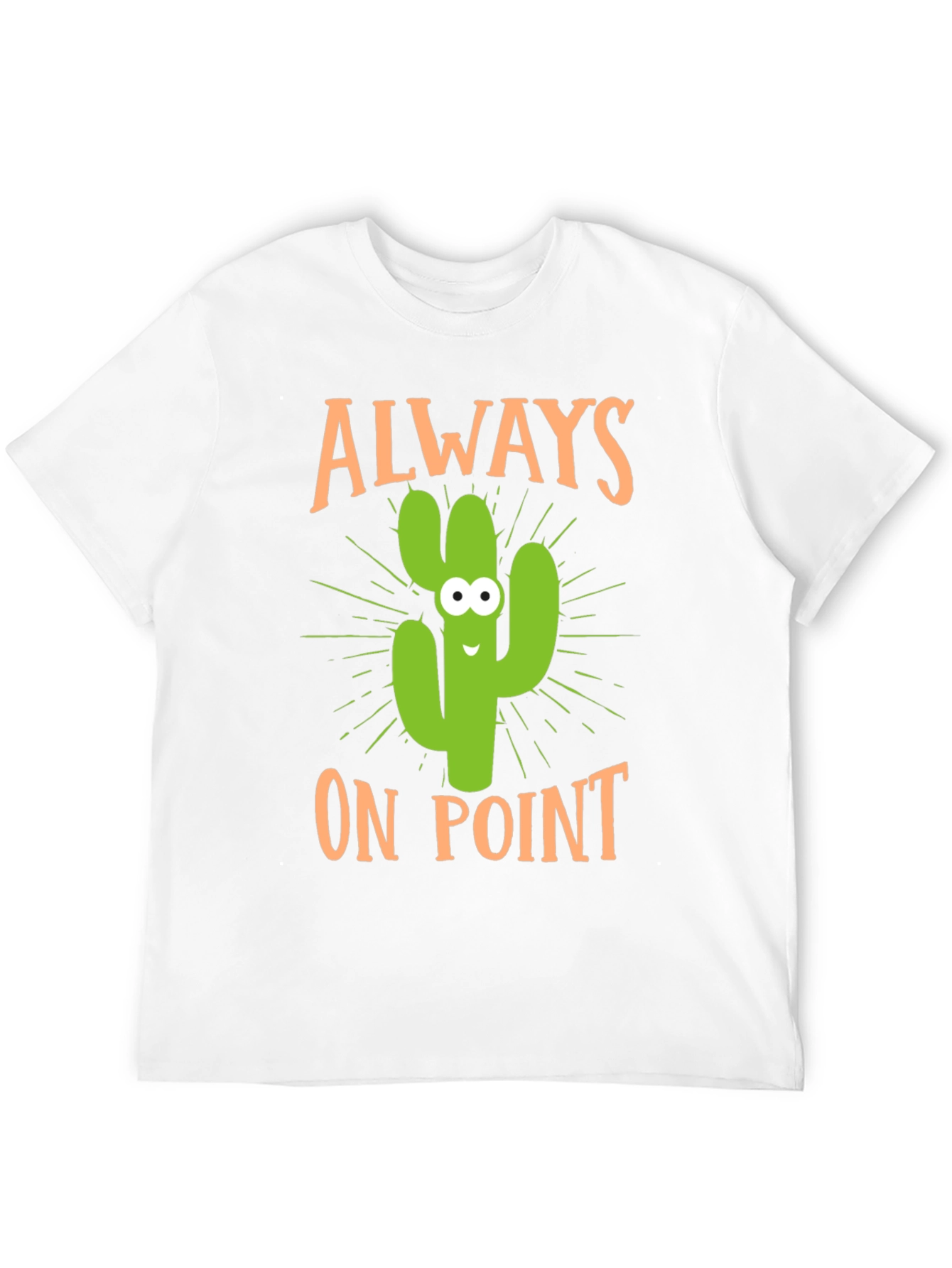 Black Always On Point Cactus Graphic Tee view 12